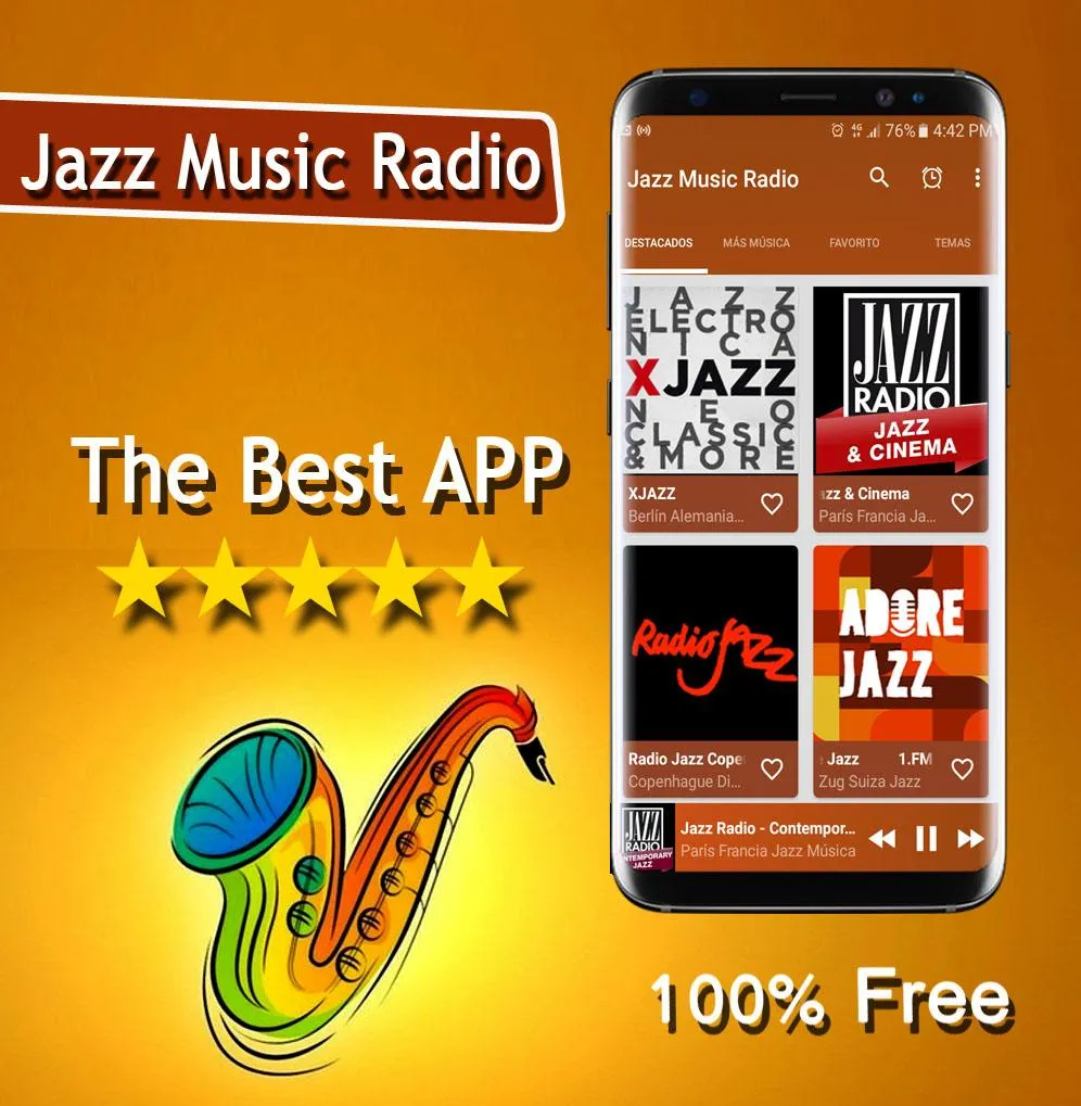 Jazz Music Radio | Indus Appstore | Screenshot