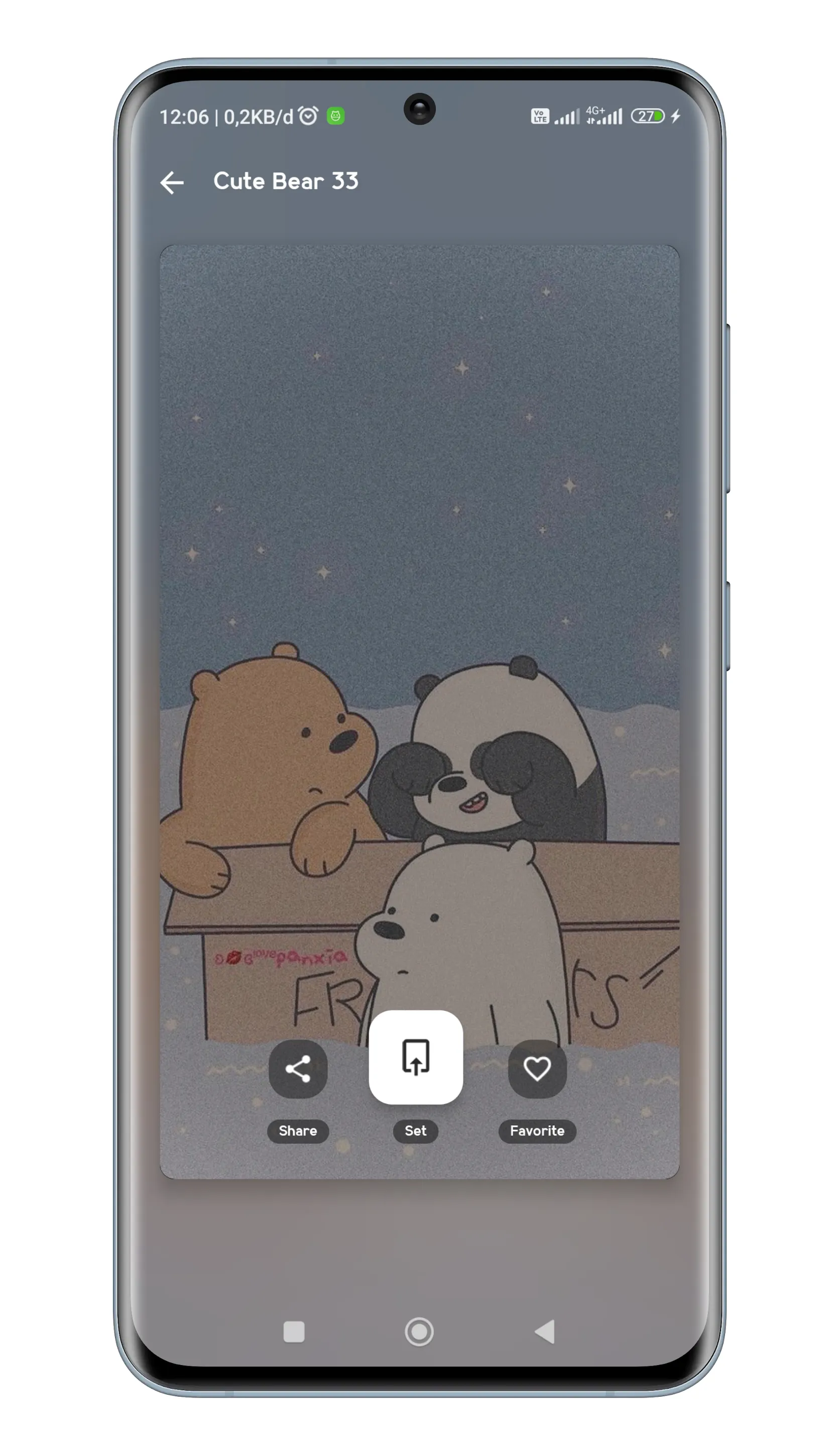 Cute Bear Wallpaper 4K | Indus Appstore | Screenshot