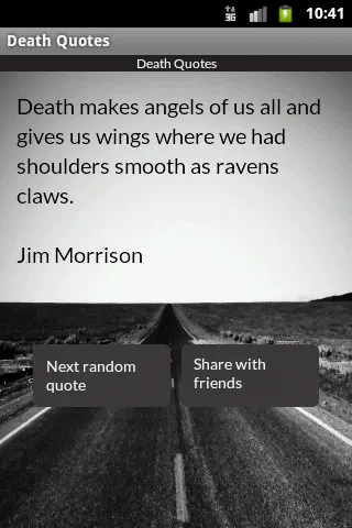 Death Quotes | Indus Appstore | Screenshot