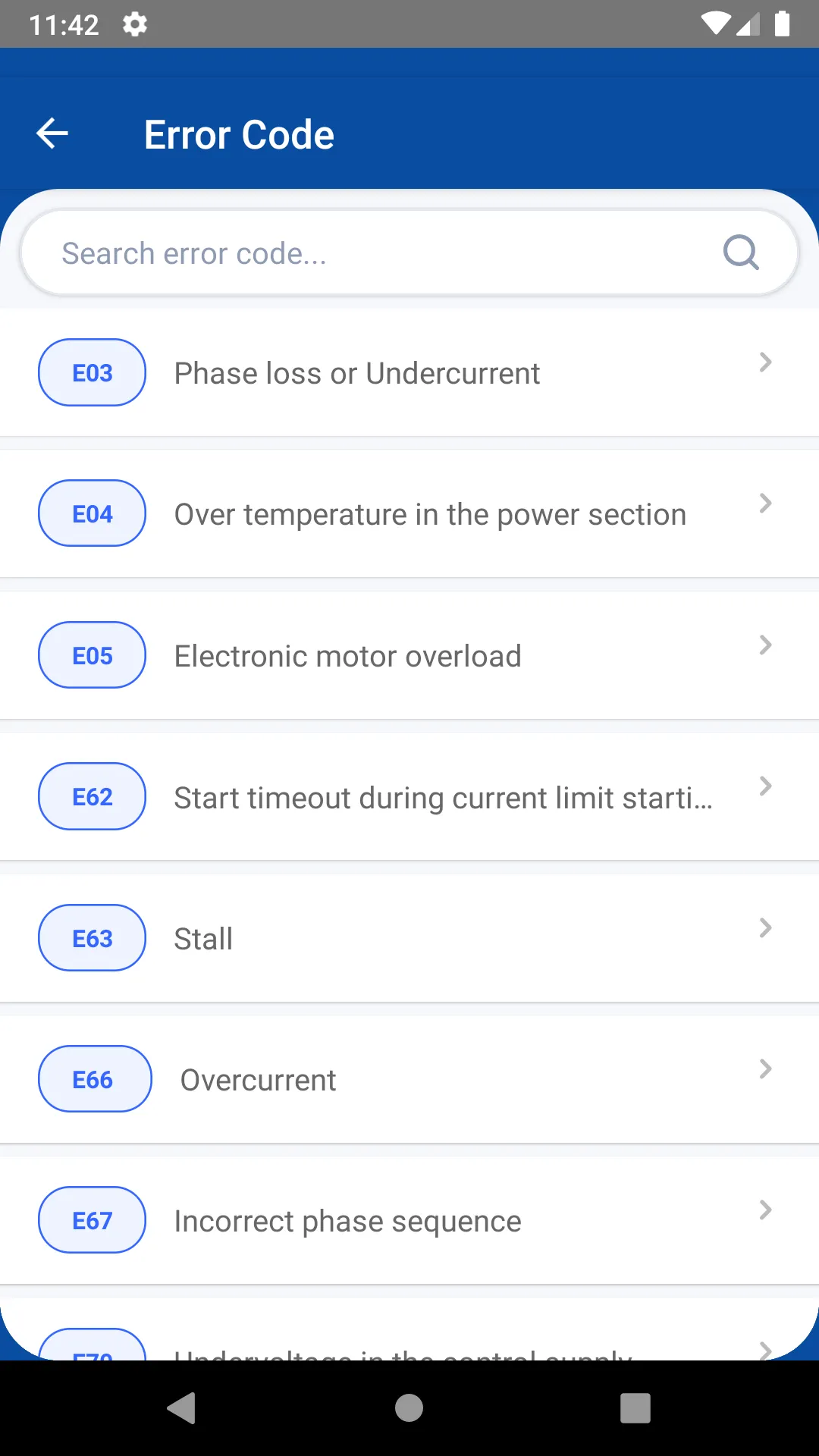 WEG Tutorial Code | Indus Appstore | Screenshot