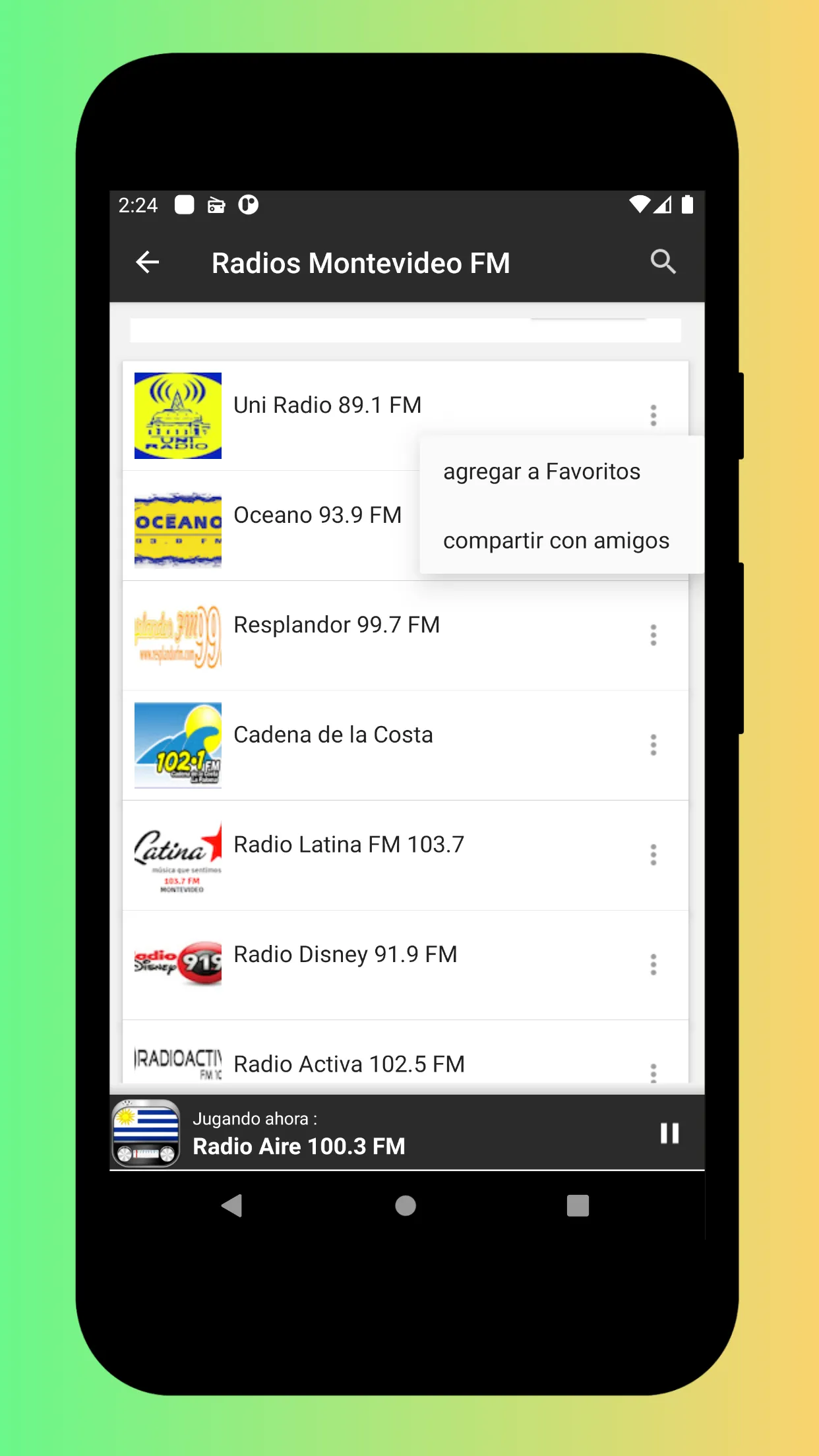 Radio Uruguay FM: Radio Online | Indus Appstore | Screenshot