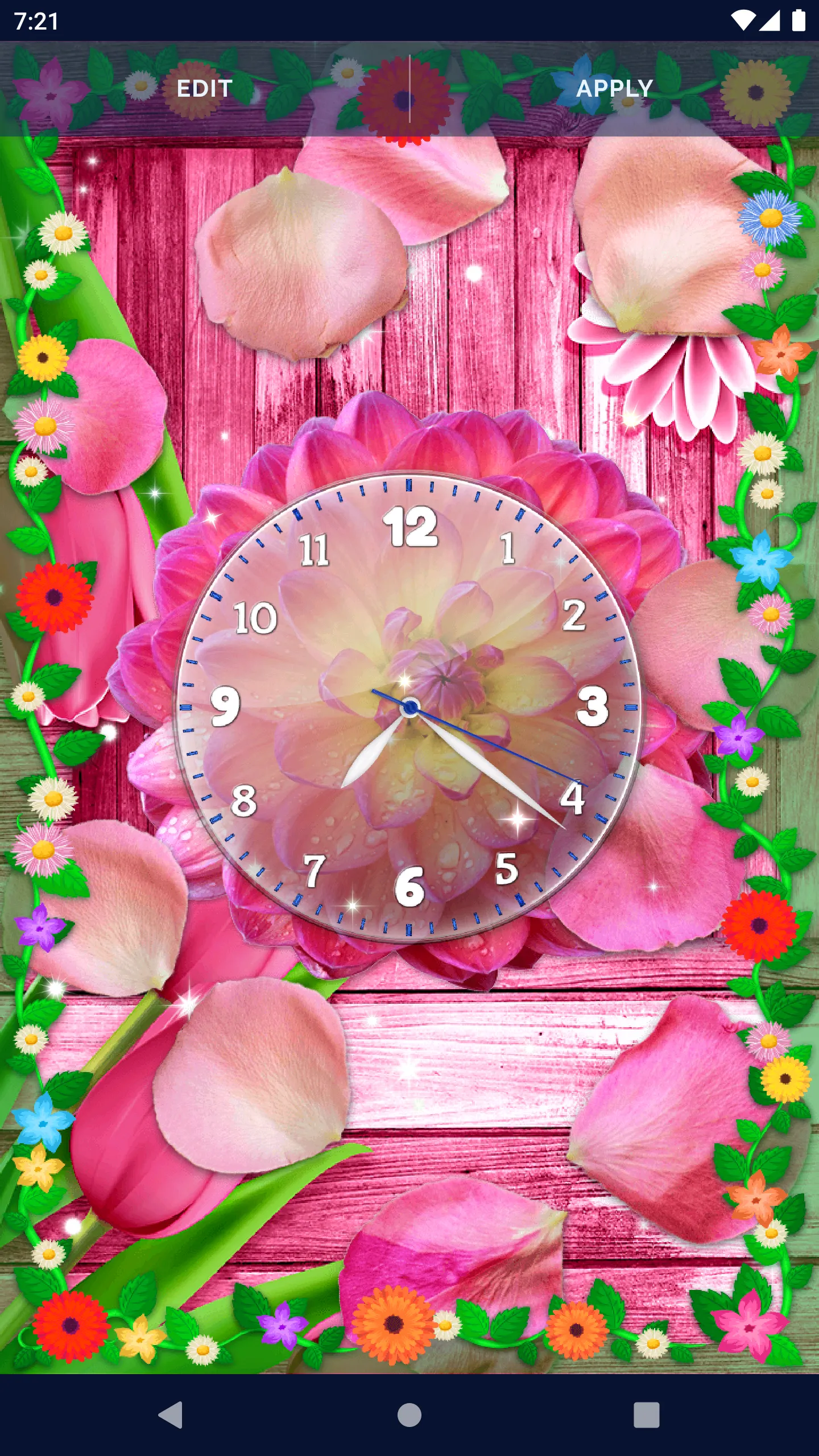 Flower Petals Live Wallpaper | Indus Appstore | Screenshot