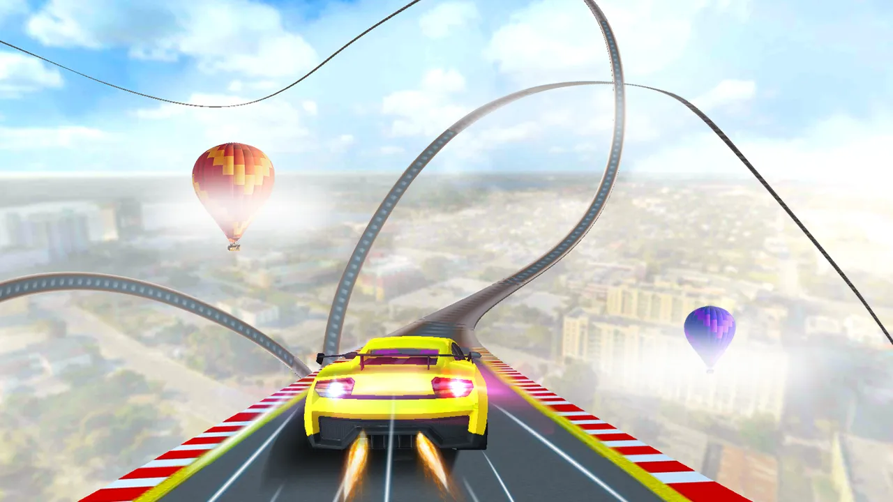 Car Stunts -  Impossible Track | Indus Appstore | Screenshot