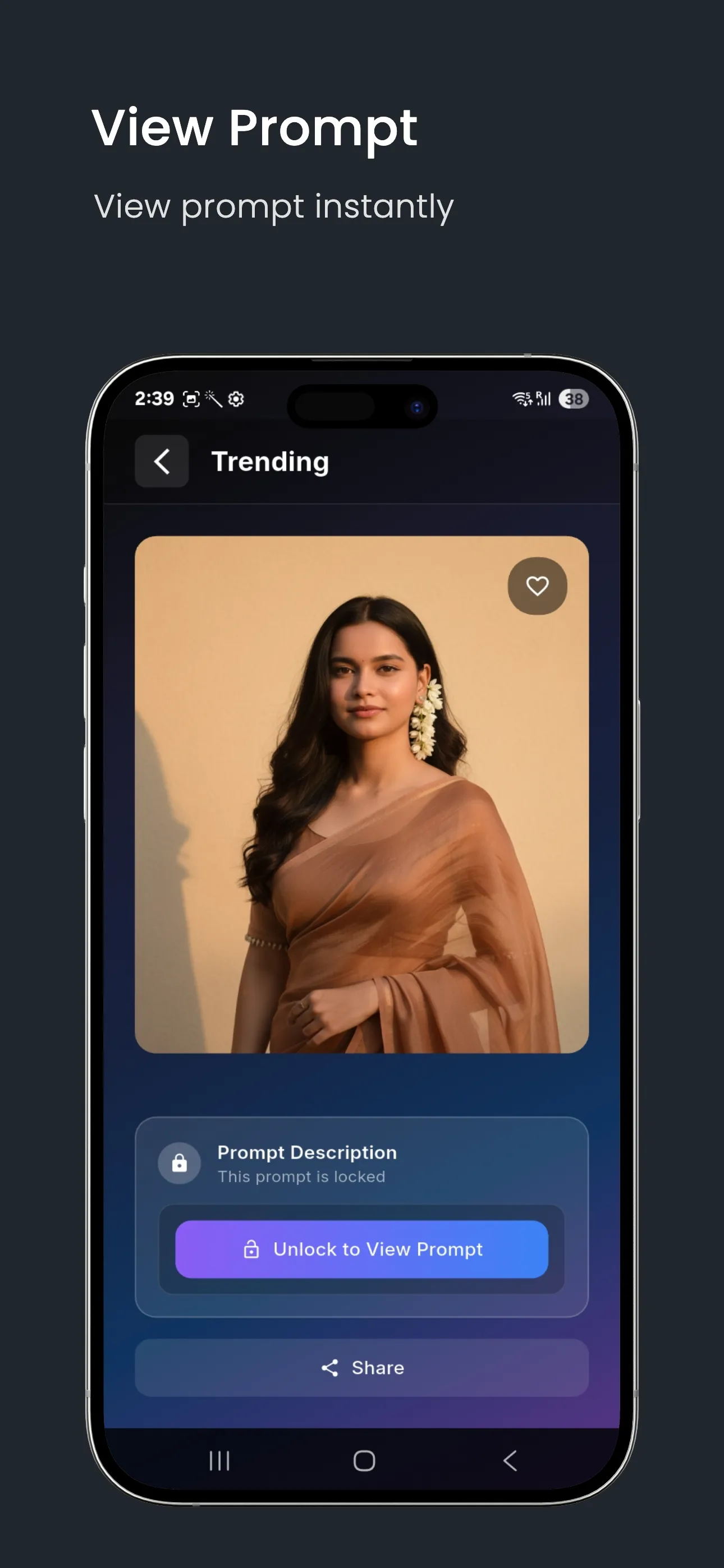 Prompt King – AI Photo Editor | Indus Appstore | Screenshot