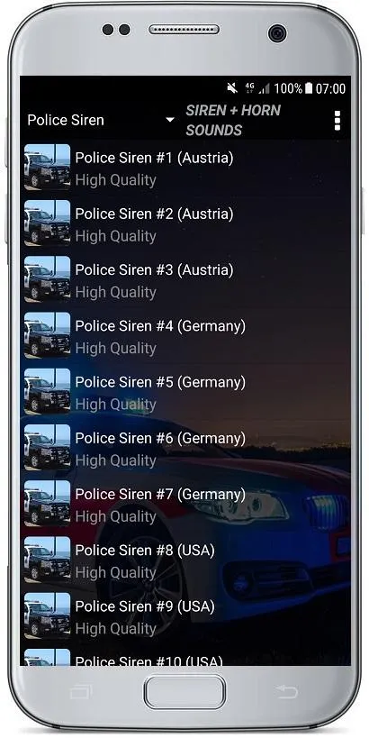 SIREN + HORN SOUNDS | Indus Appstore | Screenshot