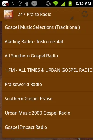 Gospel Music Radio (Christian) | Indus Appstore | Screenshot