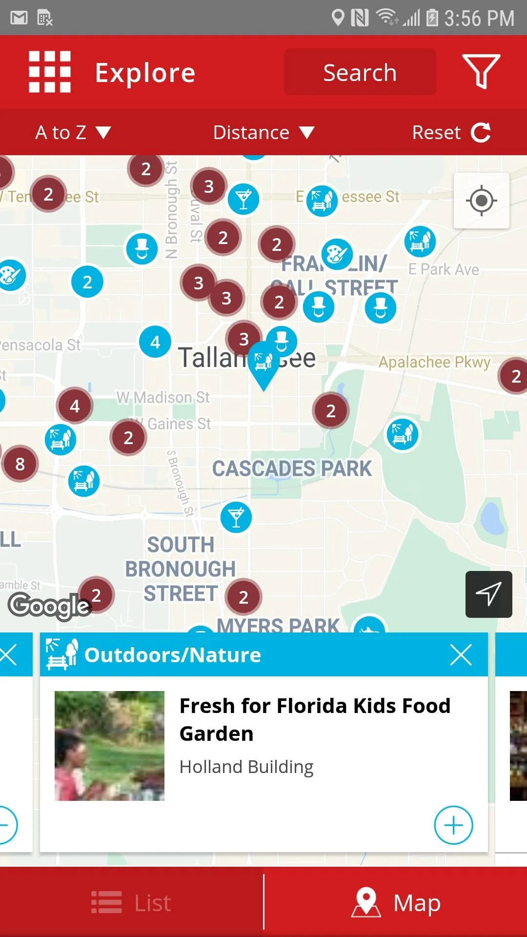 Visit Tallahassee! | Indus Appstore | Screenshot