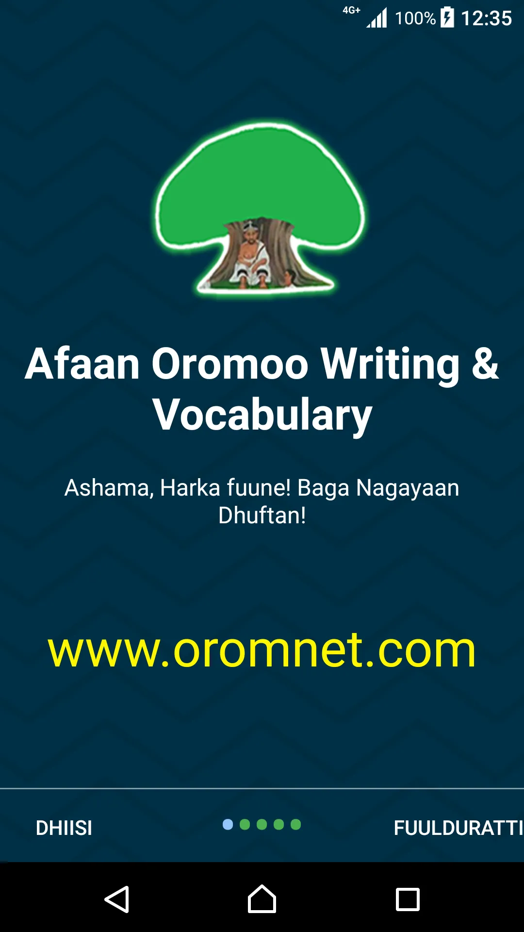 Afaan Oromoo Writing Practice | Indus Appstore | Screenshot