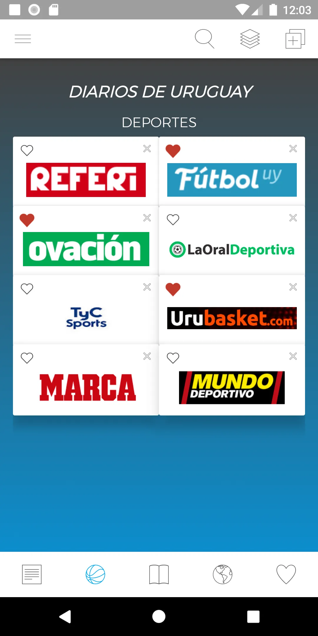 Diarios Uruguayos | Indus Appstore | Screenshot