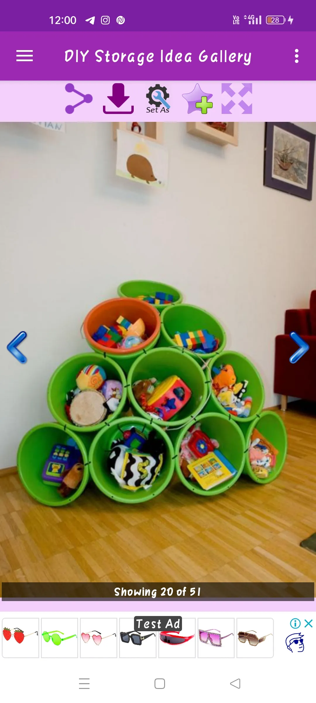 DIY Storage Idea Gallery | Indus Appstore | Screenshot