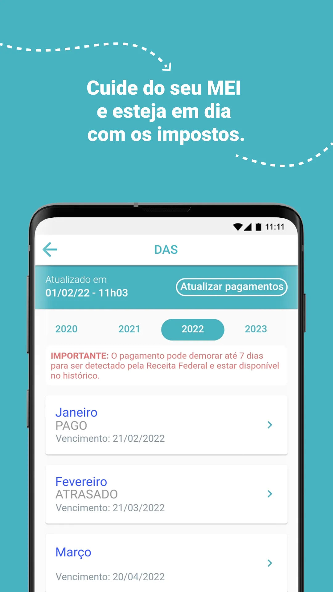 MEI Gratis - CNPJ, DAS, Vendas | Indus Appstore | Screenshot