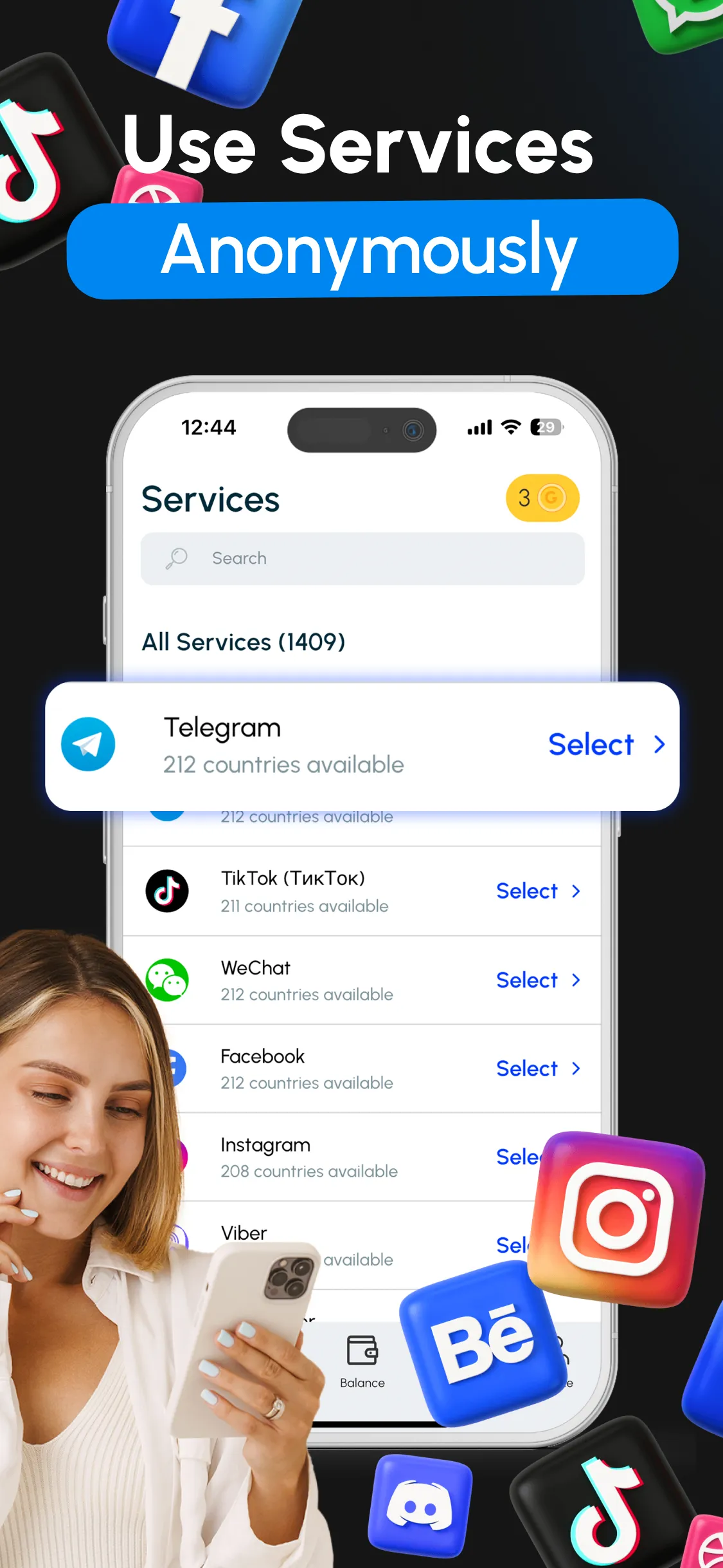 GetCode - Virtual Number SMS | Indus Appstore | Screenshot