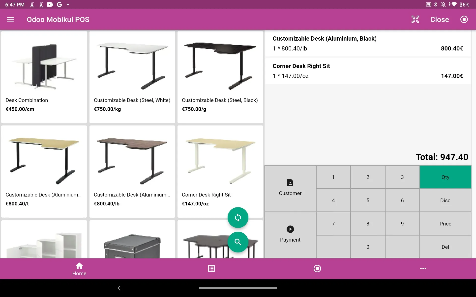 Odoo Mobikul POS App | Indus Appstore | Screenshot