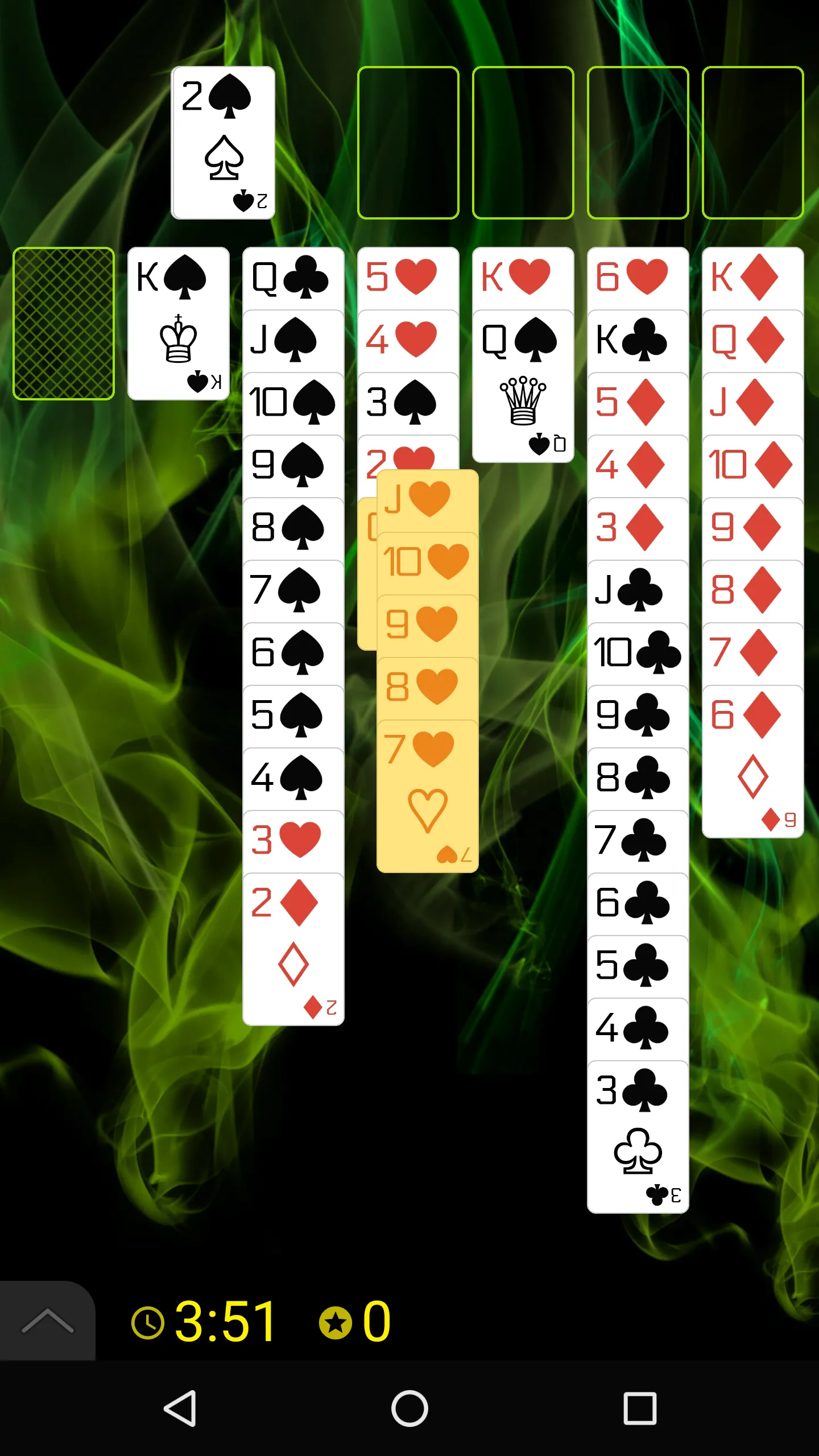 SpiderWeb Solitaire (Spider We | Indus Appstore | Screenshot