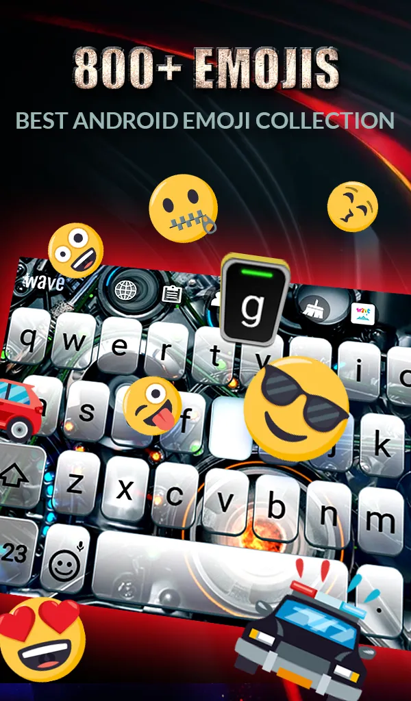 Vortex Keyboard & Wallpaper | Indus Appstore | Screenshot