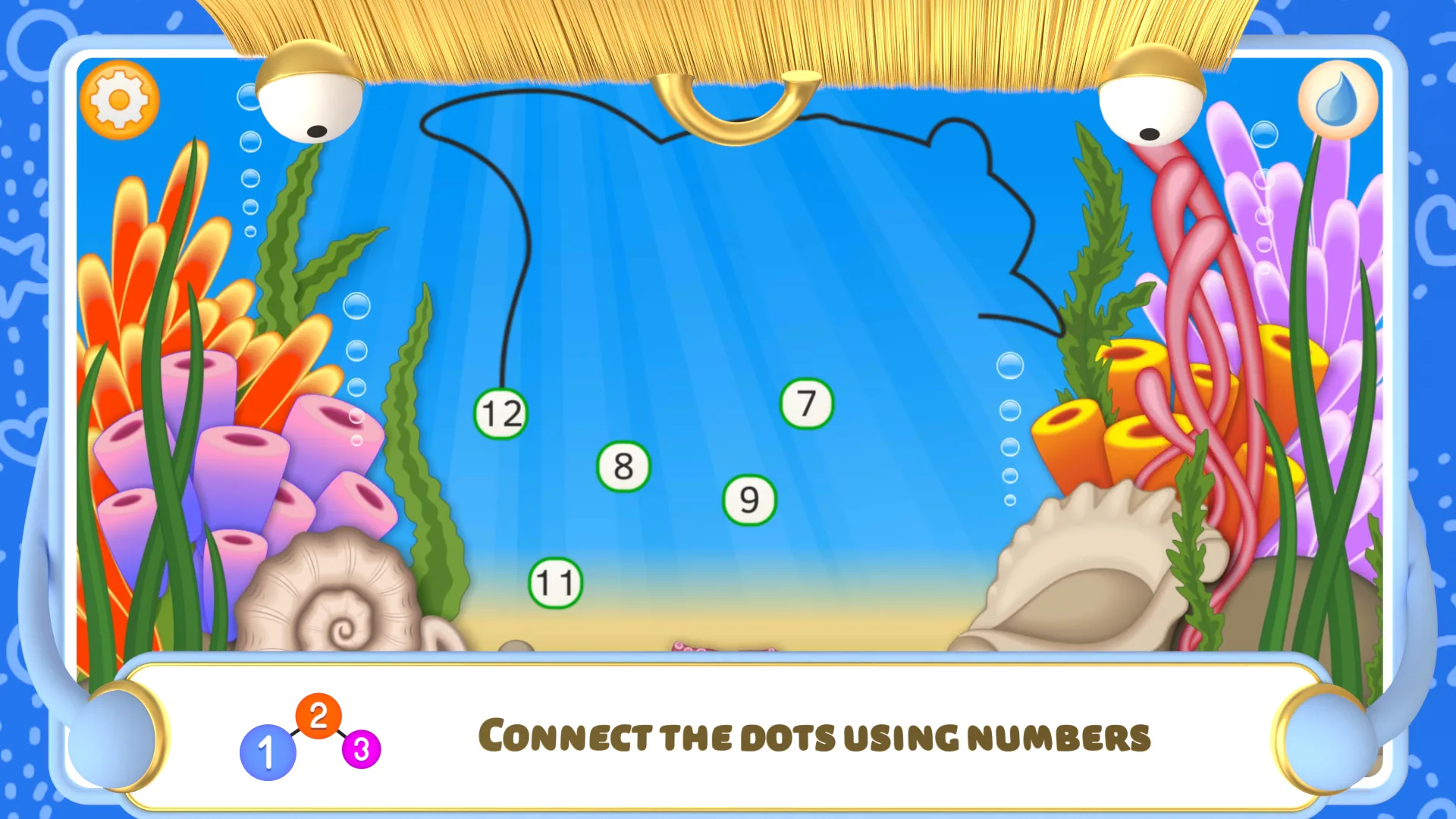 Connect the Dots - Ocean | Indus Appstore | Screenshot