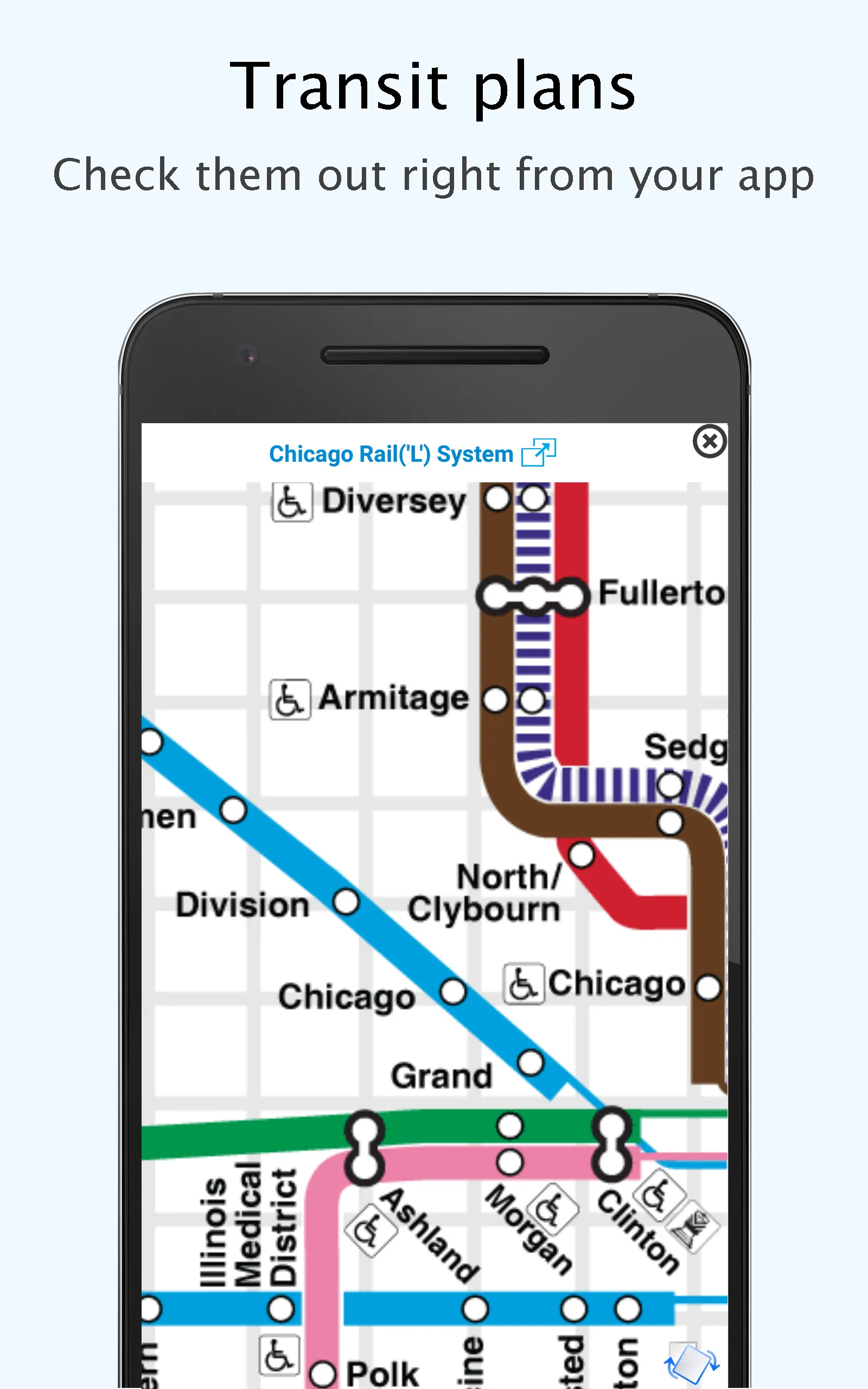 Chicago Transit Live/Offline | Indus Appstore | Screenshot