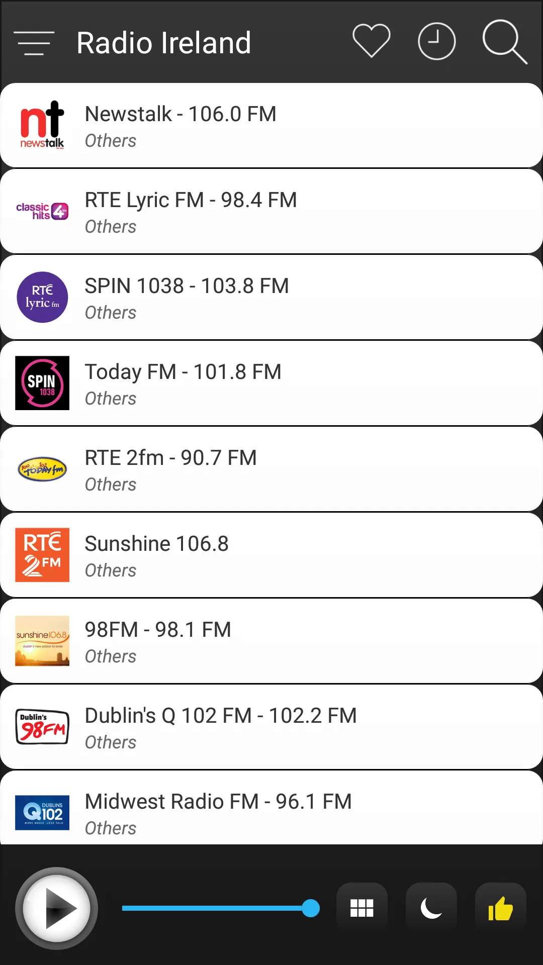 Ireland Radio FM AM Music | Indus Appstore | Screenshot