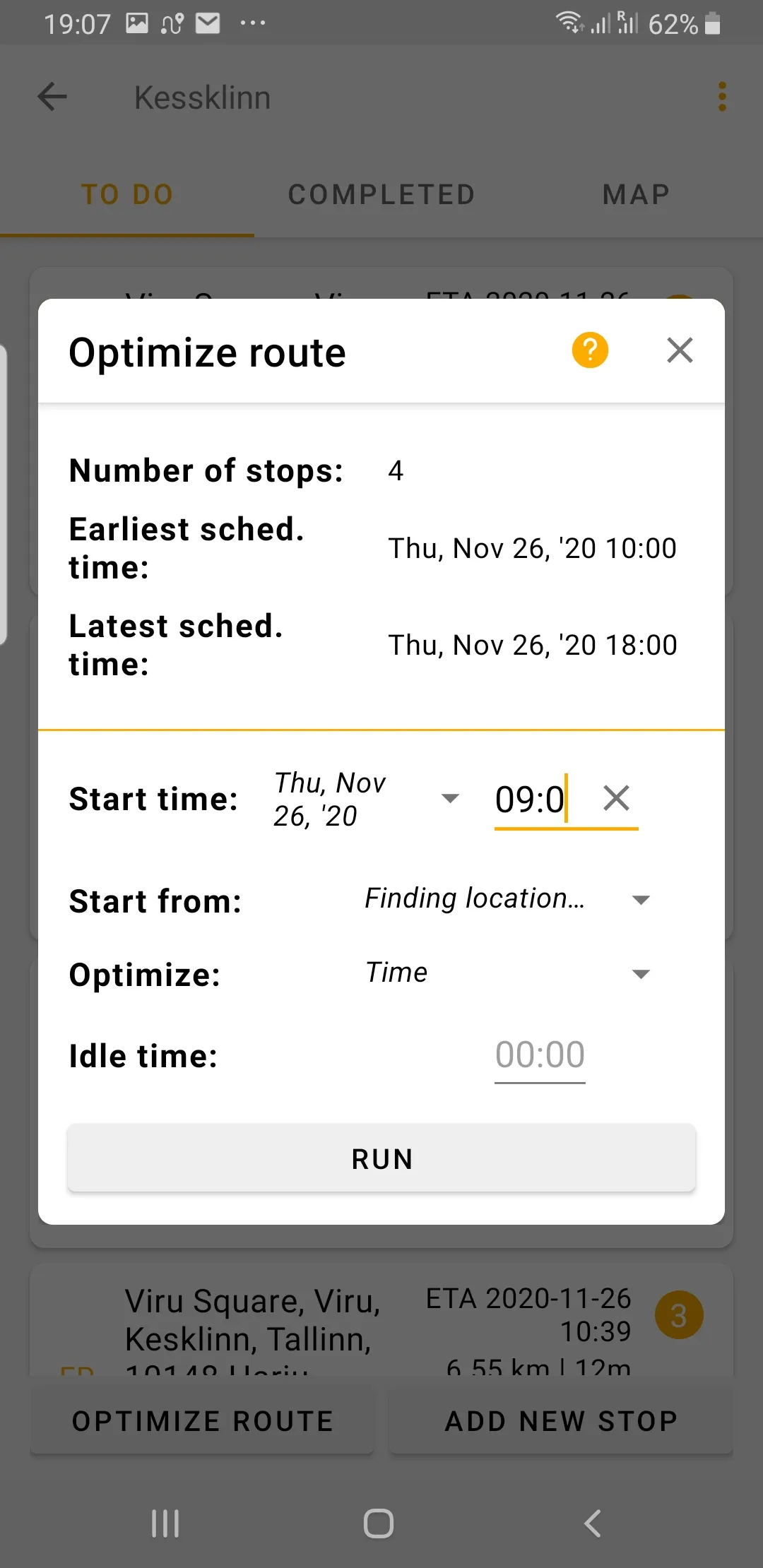 Route optimizer | Indus Appstore | Screenshot