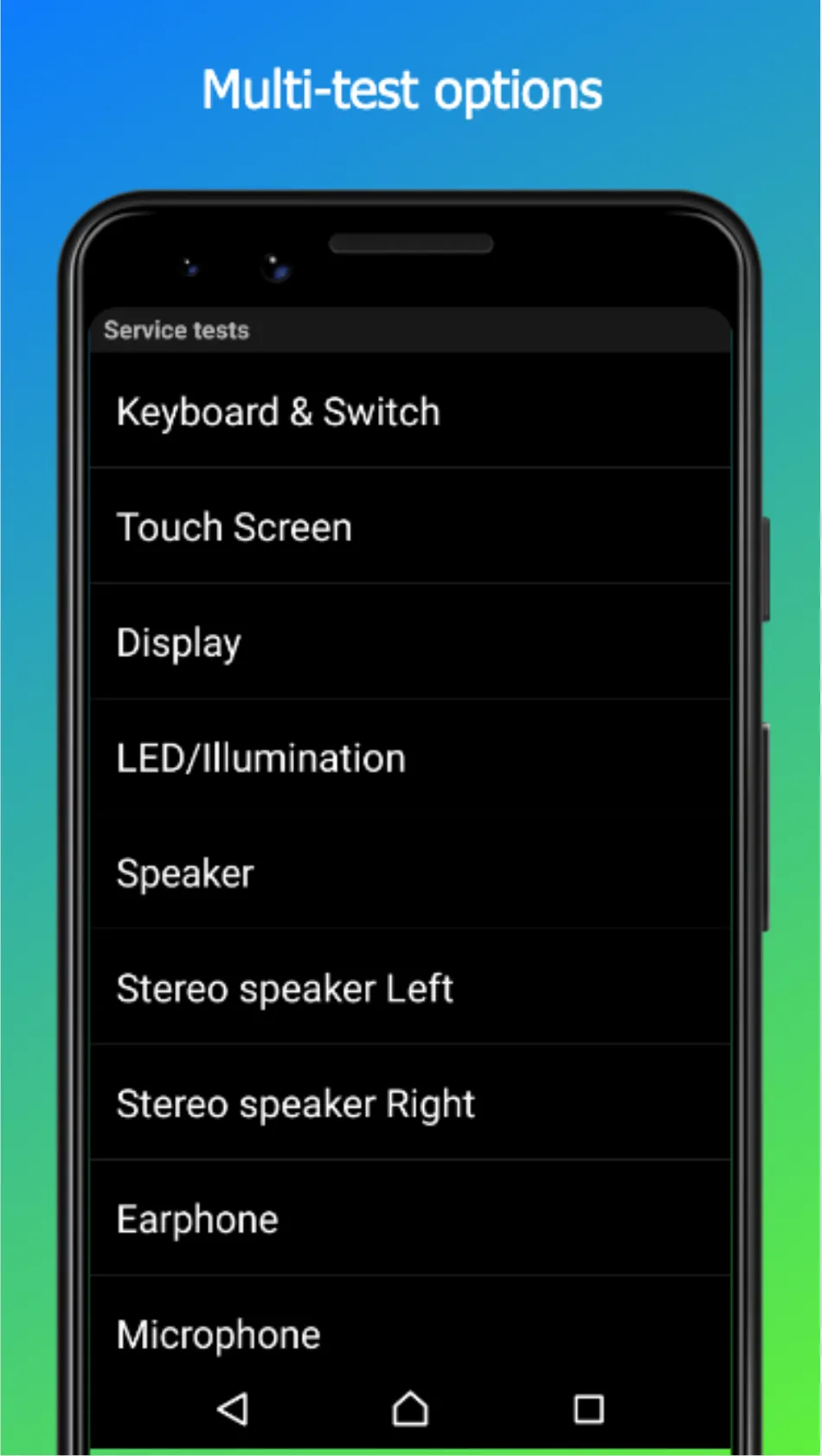 Service Menu for Sony Xperia | Indus Appstore | Screenshot