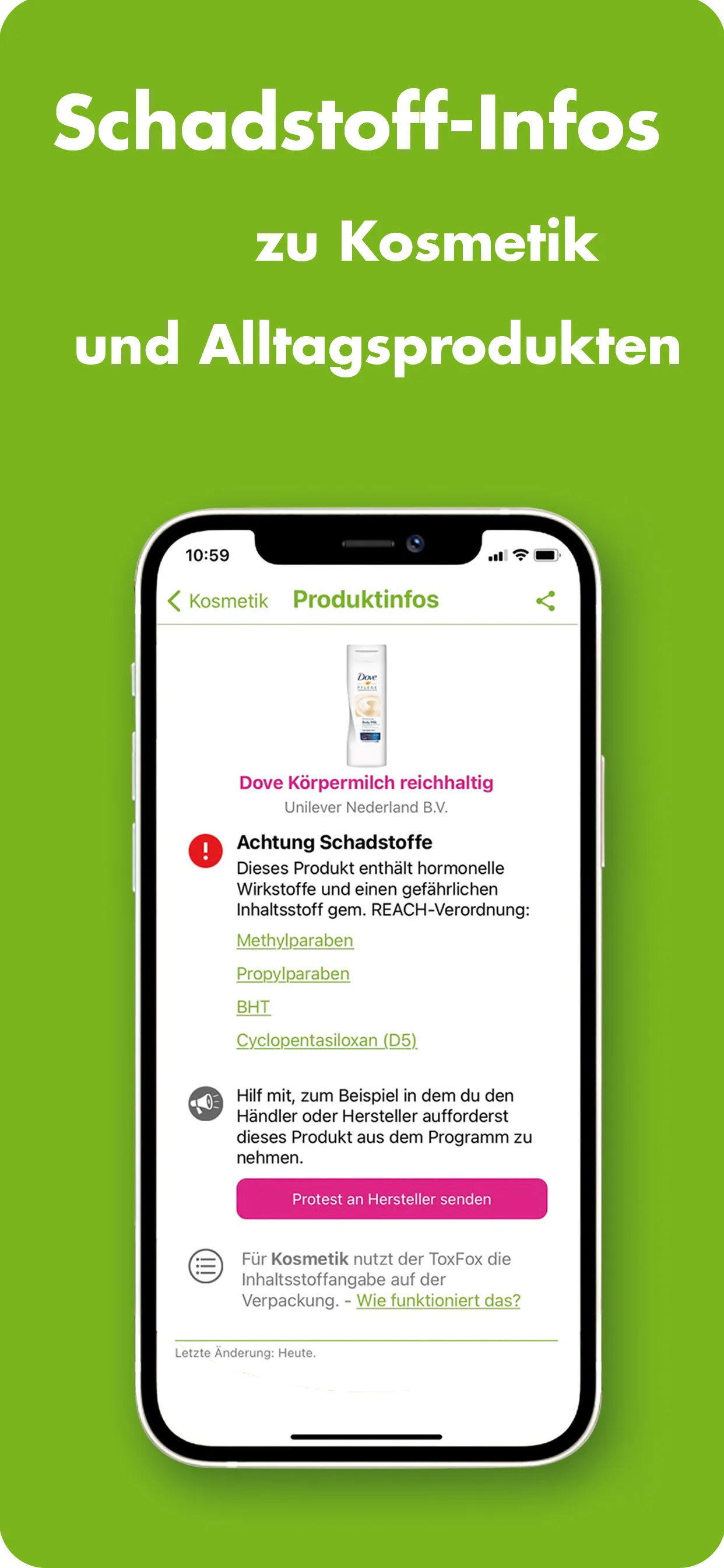 ToxFox: Der Produktcheck | Indus Appstore | Screenshot