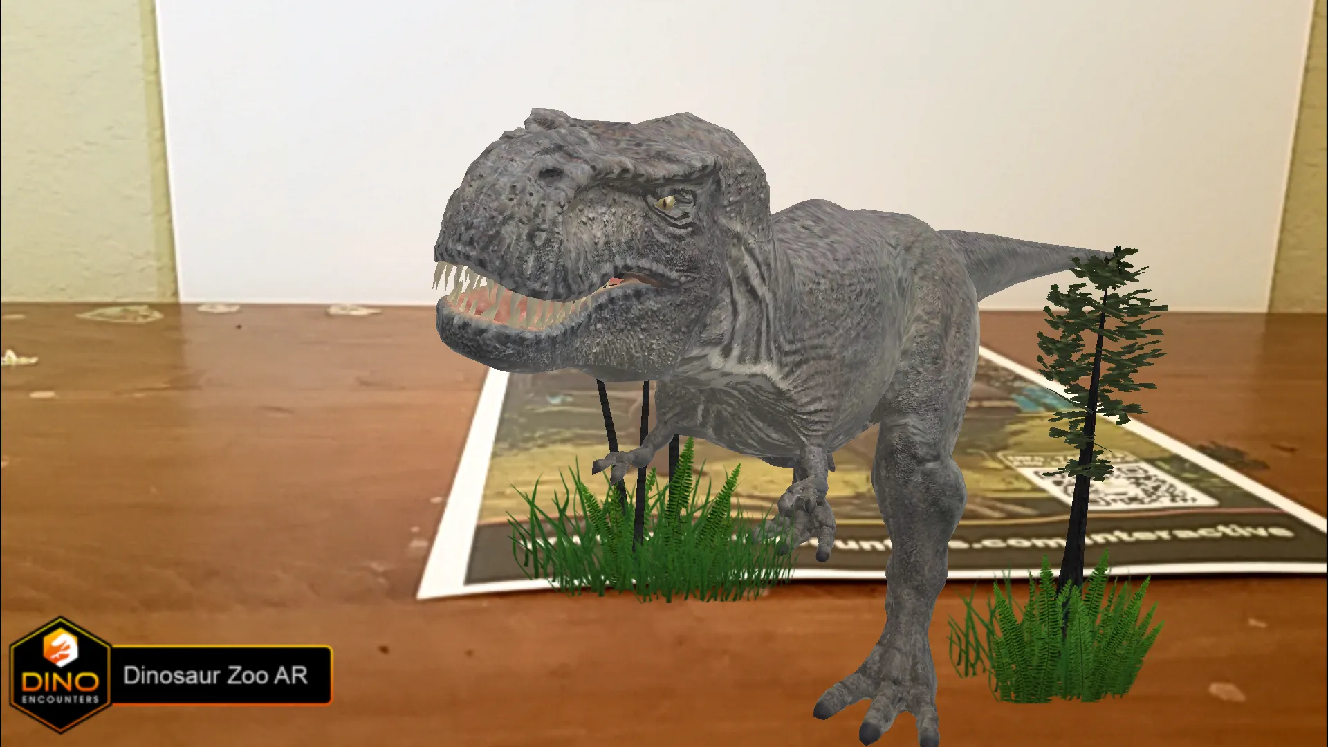 Augmented Reality Dinosaur Zoo | Indus Appstore | Screenshot