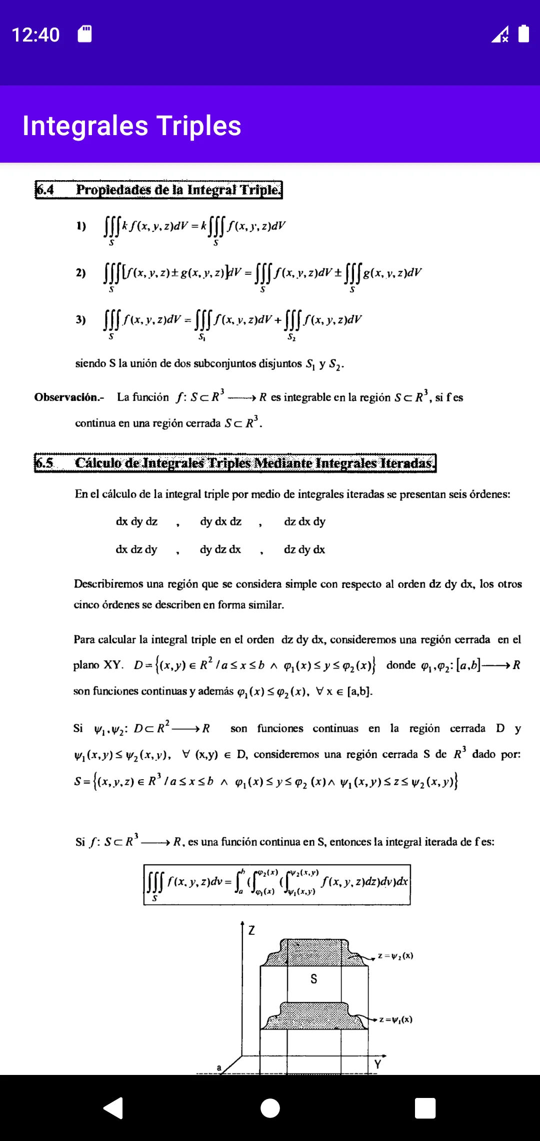 Integrales Triples | Indus Appstore | Screenshot