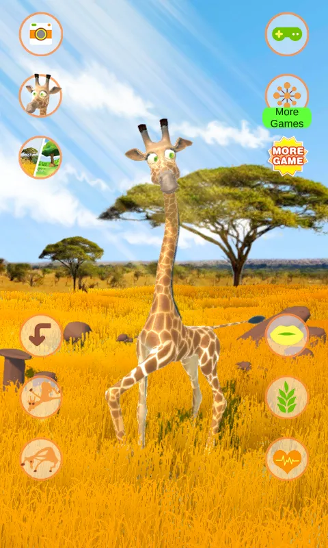 Talking Giraffe | Indus Appstore | Screenshot