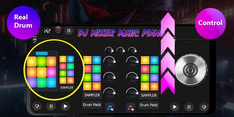 Dj Mixer Music Piano | Indus Appstore | Screenshot