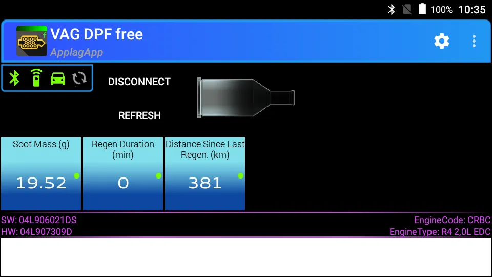 VAG DPF lite | Indus Appstore | Screenshot