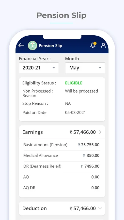 IFMIS Pensioner (Govt. of Tela | Indus Appstore | Screenshot