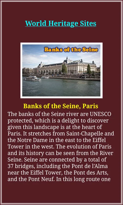 World Heritage-II | Indus Appstore | Screenshot