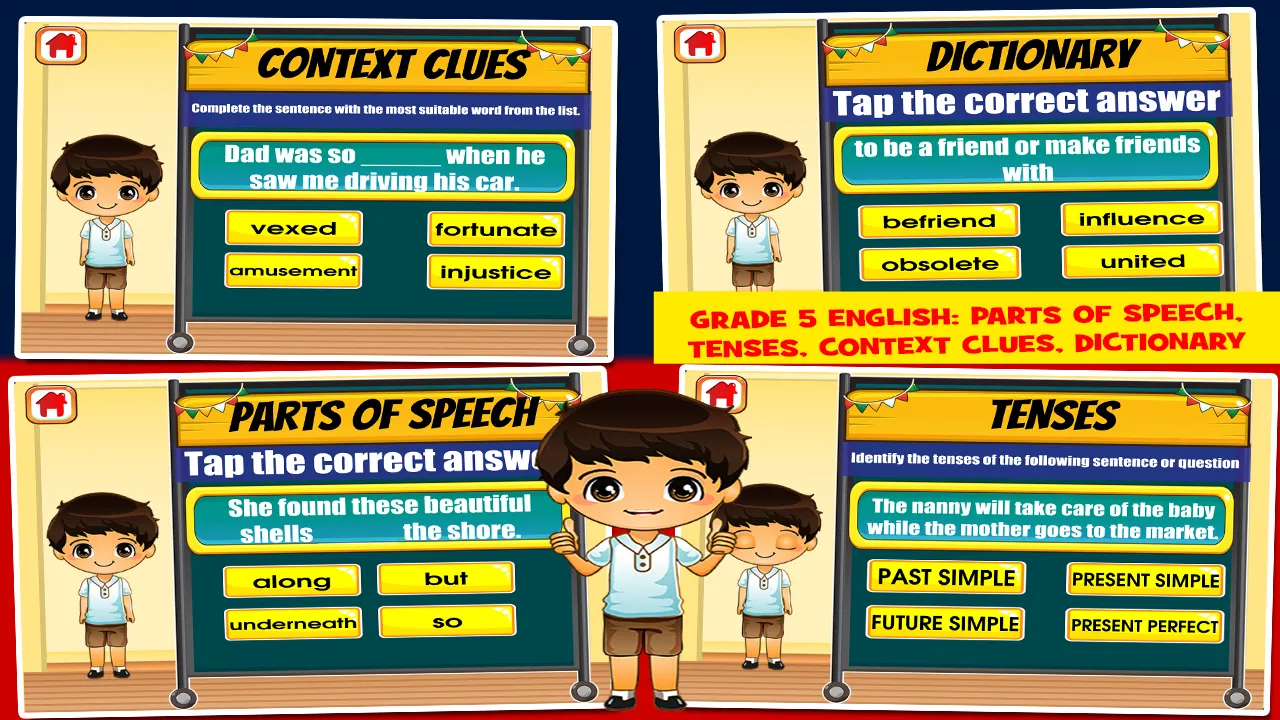 Pinoy Kids Grade 5 Games | Indus Appstore | Screenshot