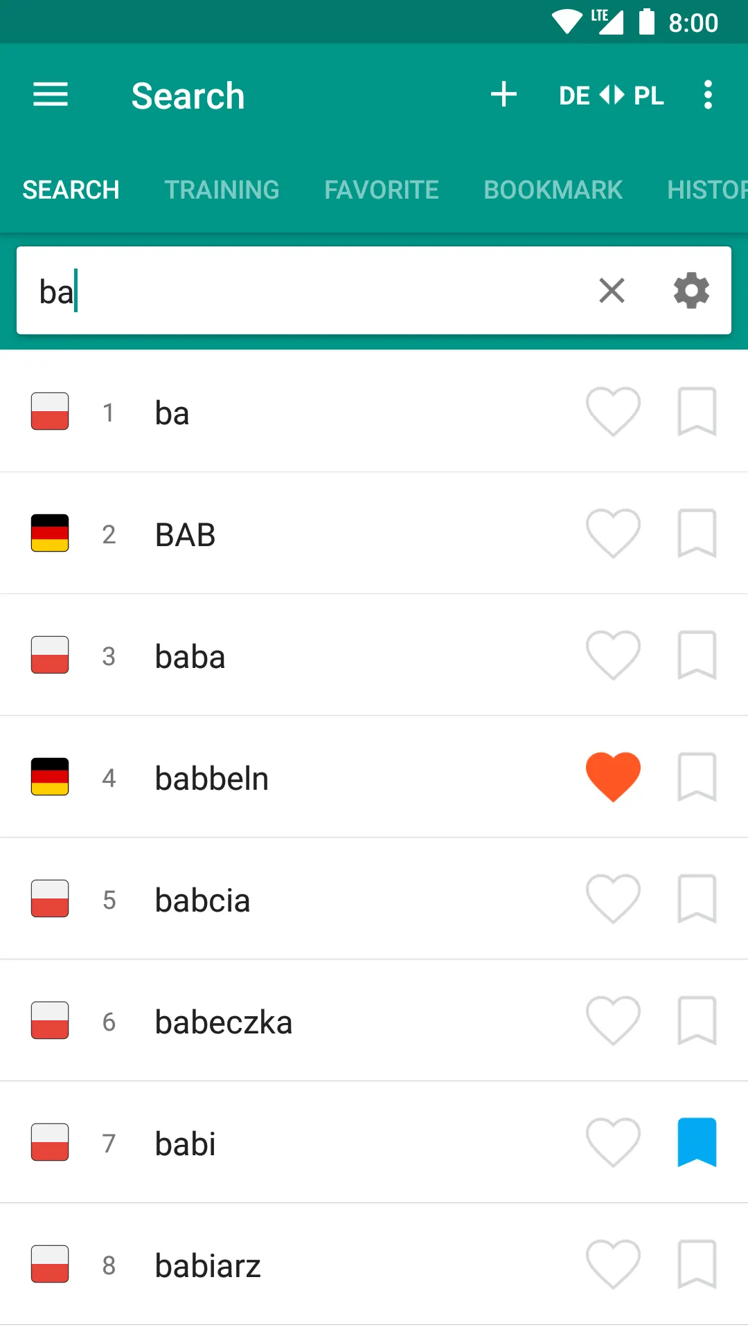 German-polish dictionary | Indus Appstore | Screenshot