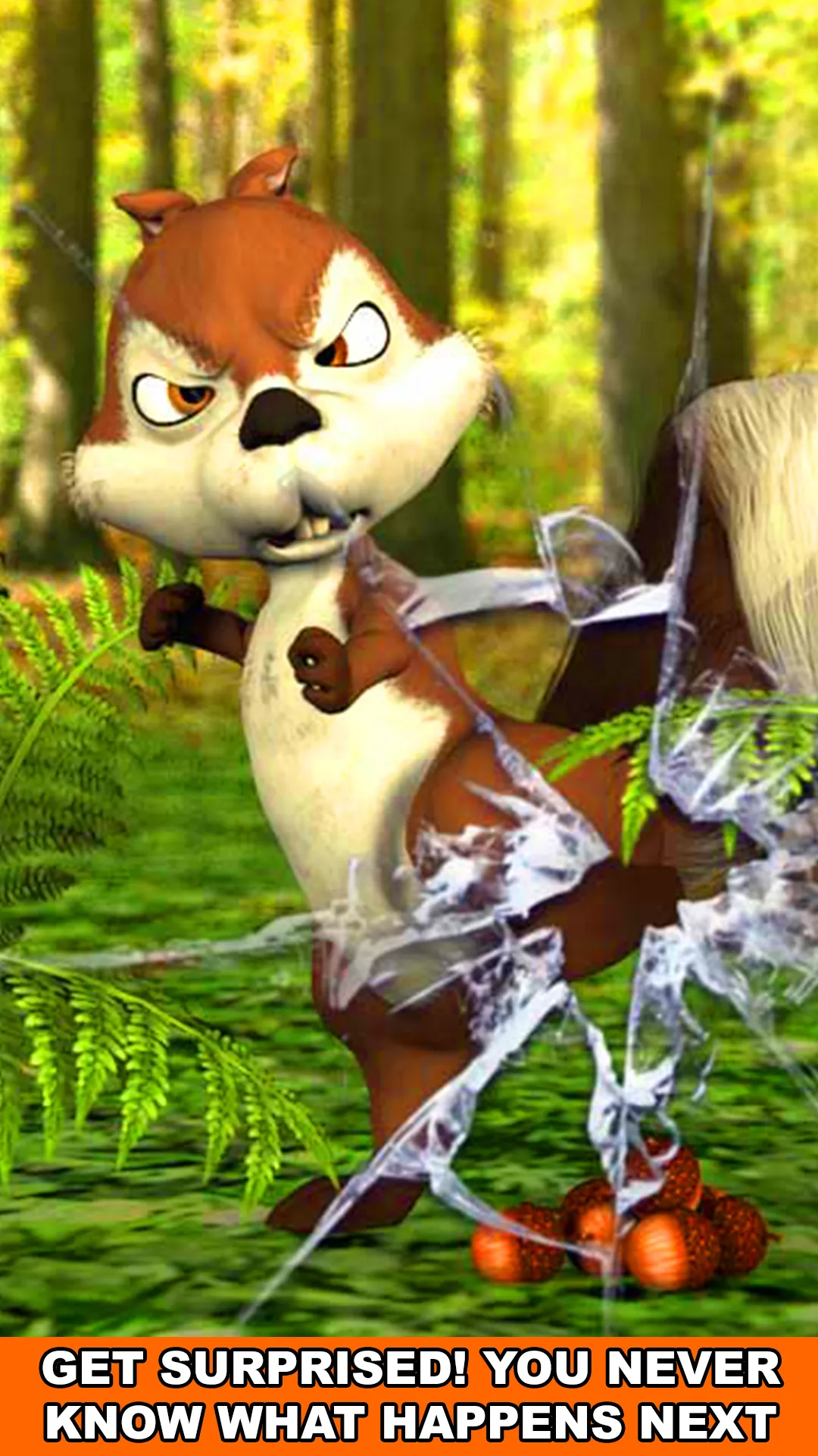 Talking James Squirrel | Indus Appstore | Screenshot