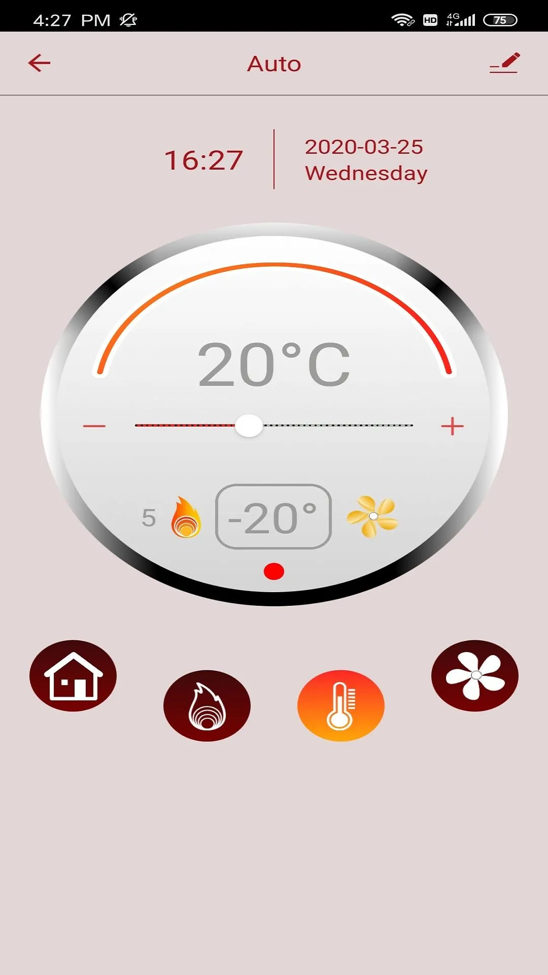 smart pellet stove | Indus Appstore | Screenshot