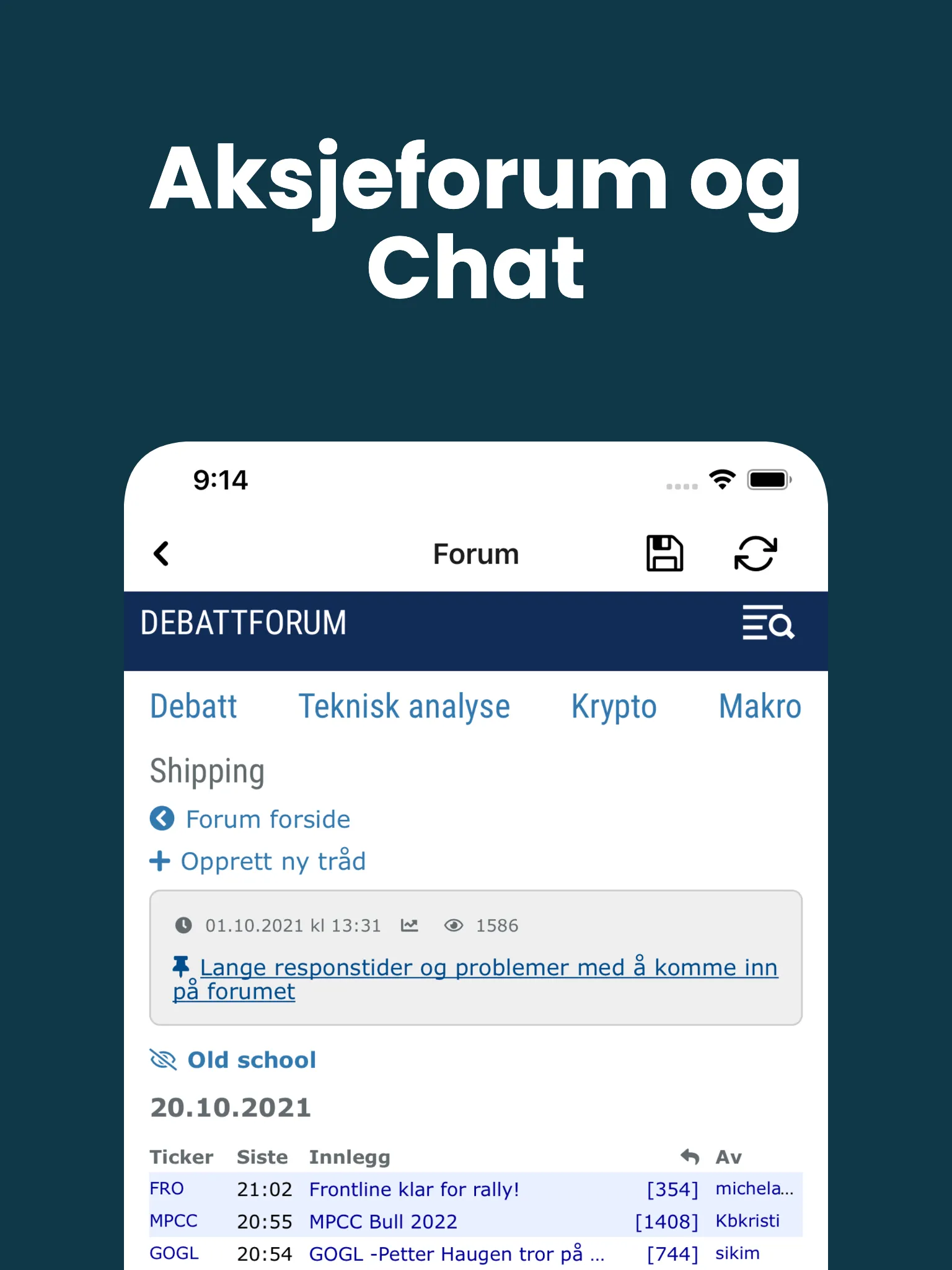 Aksjer - Børs og finans | Indus Appstore | Screenshot