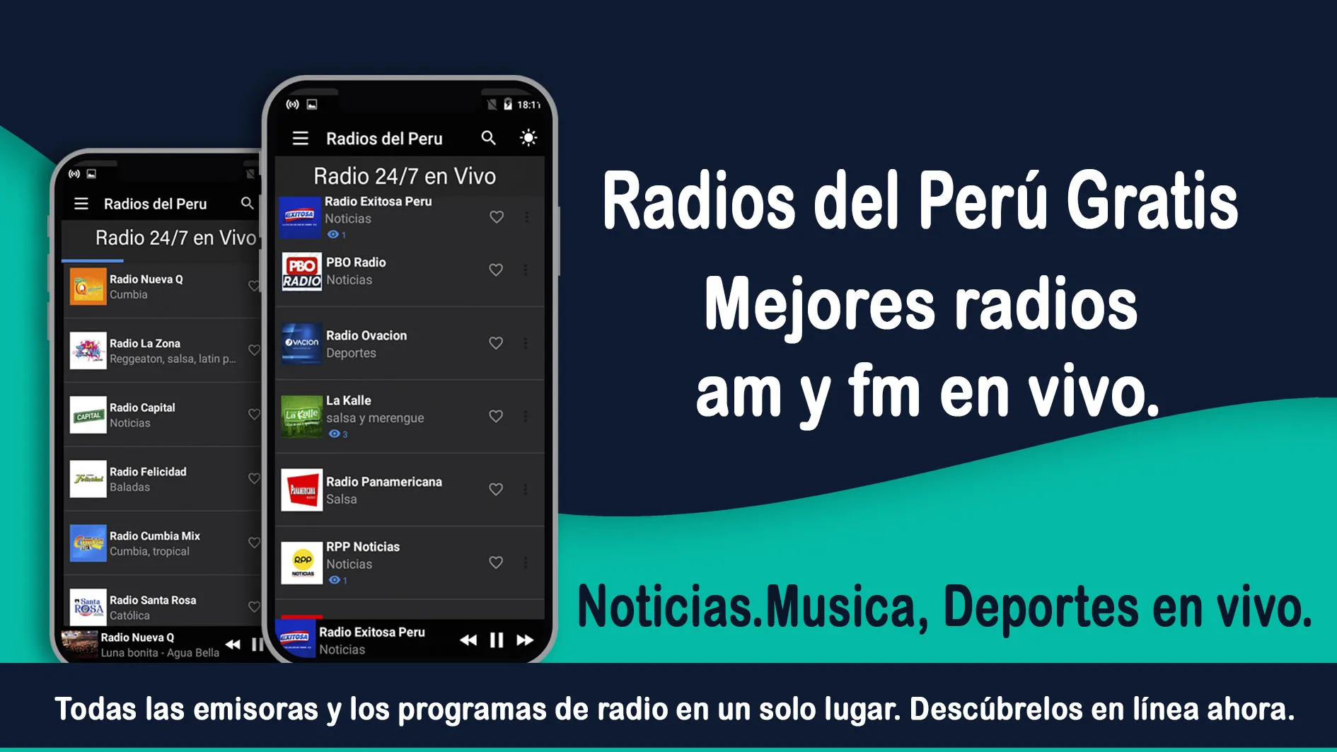 Radios del Peru | Indus Appstore | Screenshot