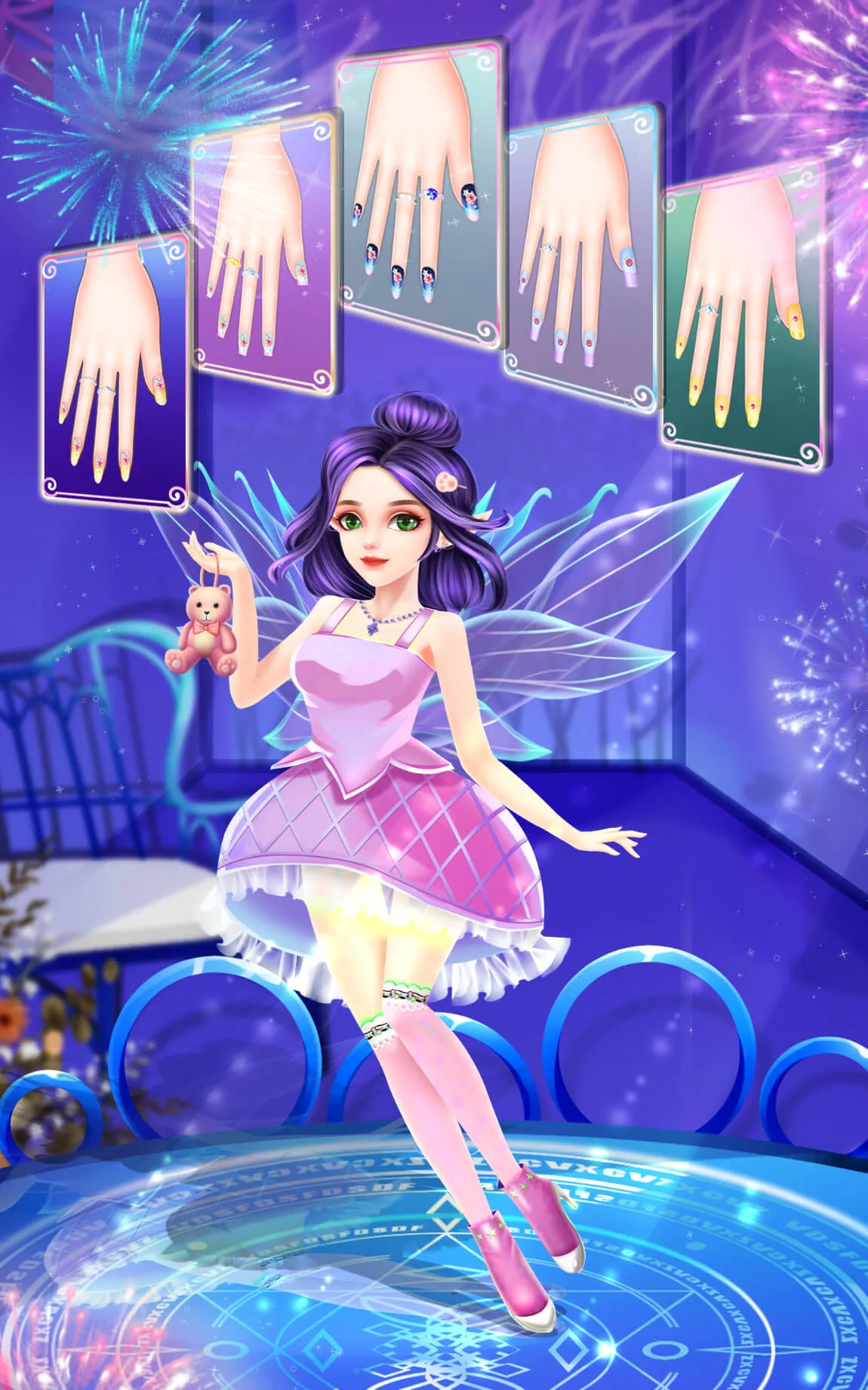 Fairy princess Nail Art | Indus Appstore | Screenshot