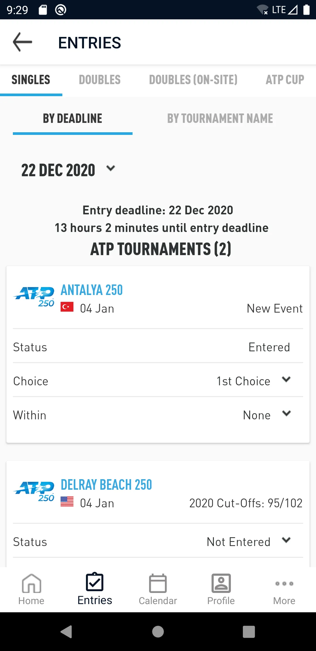 ATP PlayerZone | Indus Appstore | Screenshot