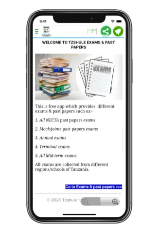 Tz Past papers | Indus Appstore | Screenshot