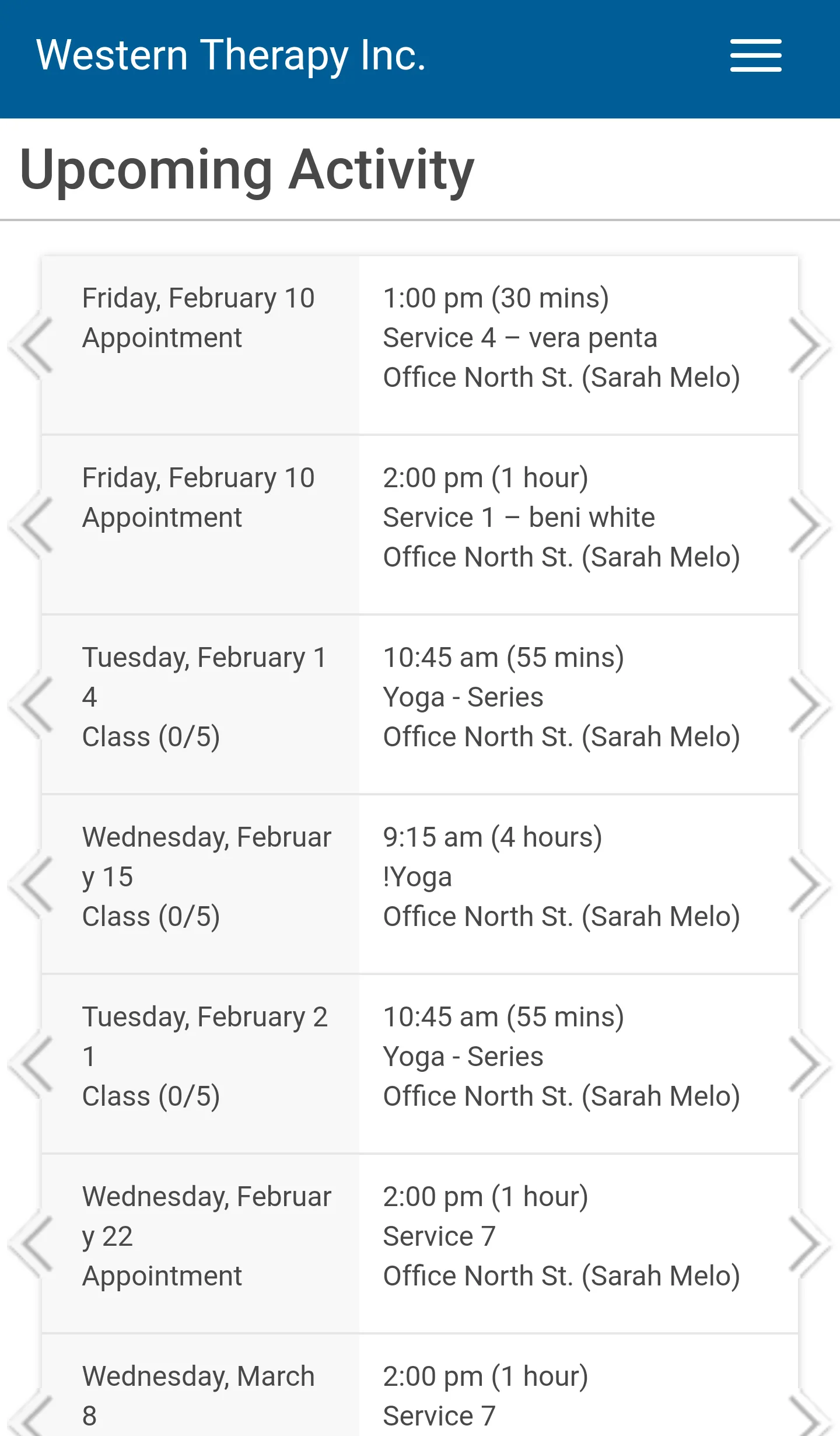 BookSteam Online Scheduling | Indus Appstore | Screenshot