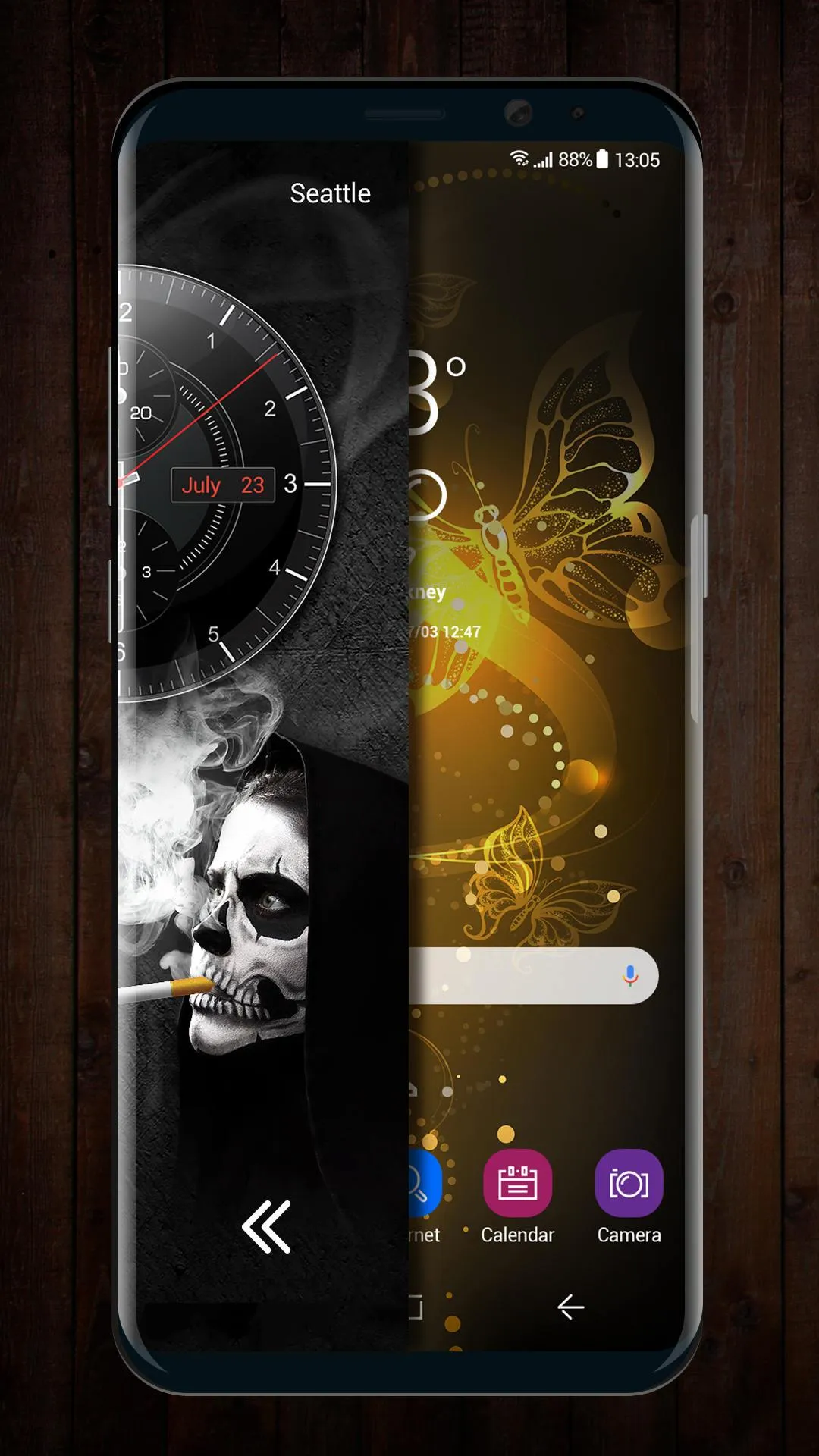 Cigarette Smoking Lock Screen | Indus Appstore | Screenshot