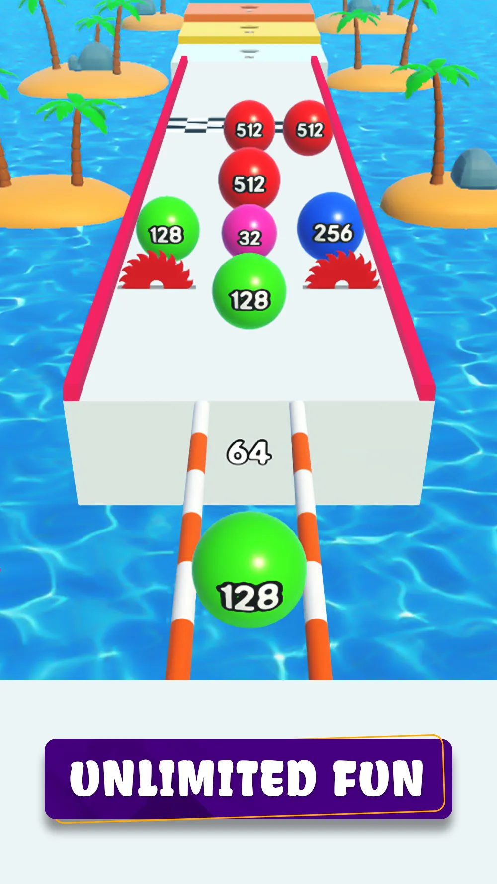 2048 Merge Number: Ball games | Indus Appstore | Screenshot