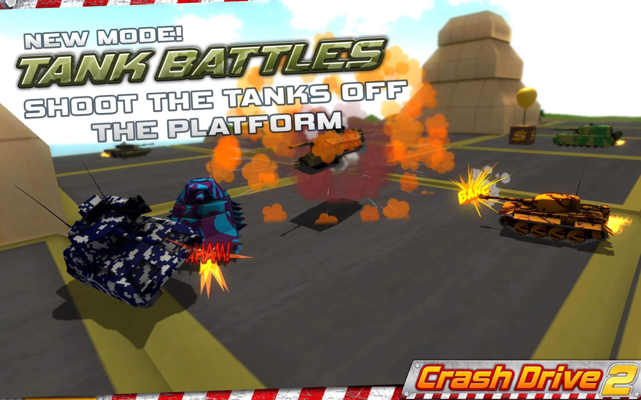 Crash Drive 2: 3D racing cars | Indus Appstore | Screenshot