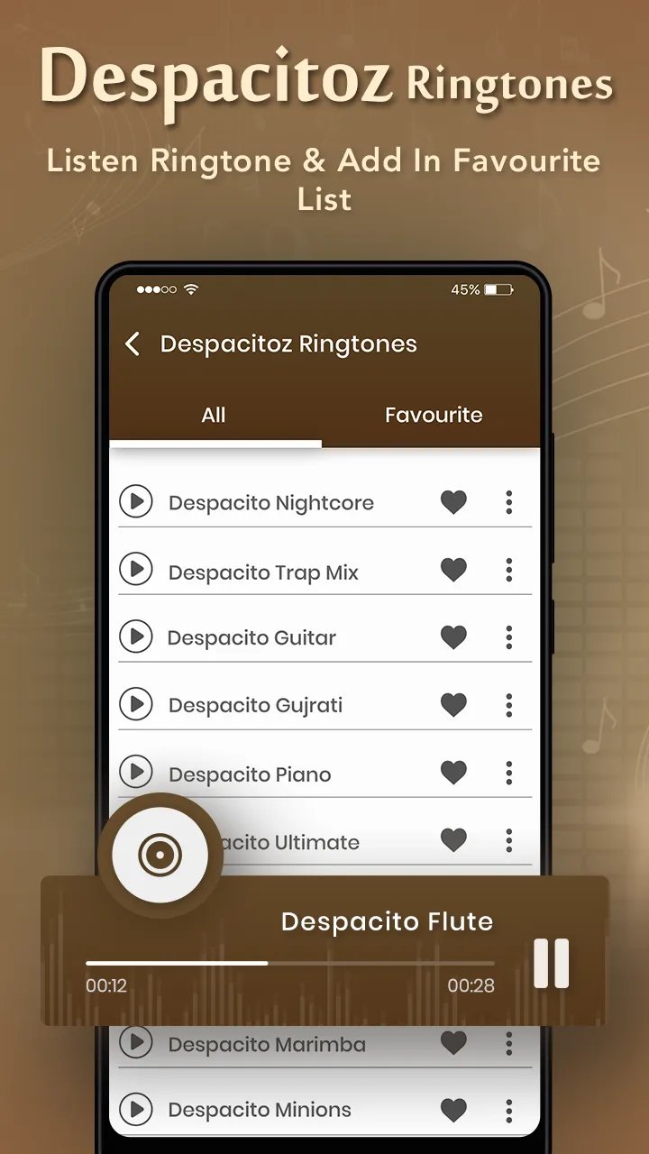 Ringtones of Despacito | Indus Appstore | Screenshot