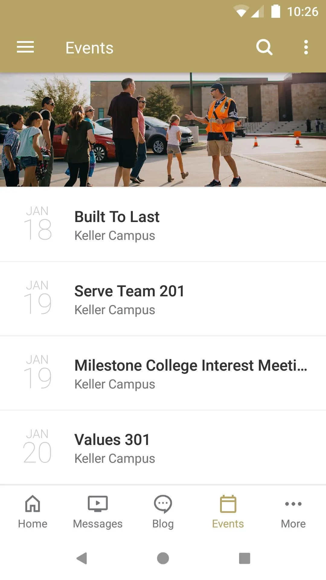 Milestone Church | Indus Appstore | Screenshot