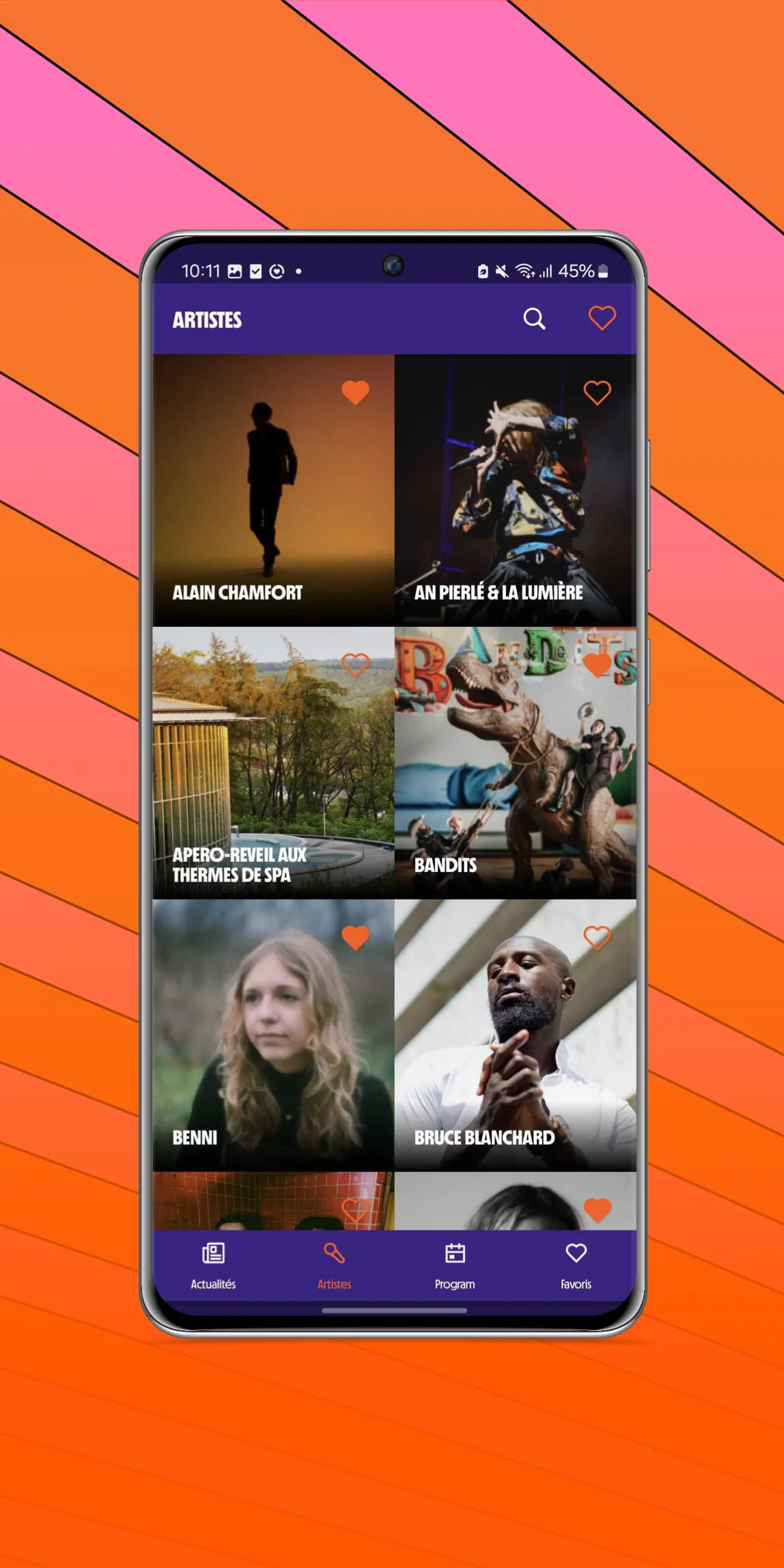 Francofolies de Spa | Indus Appstore | Screenshot