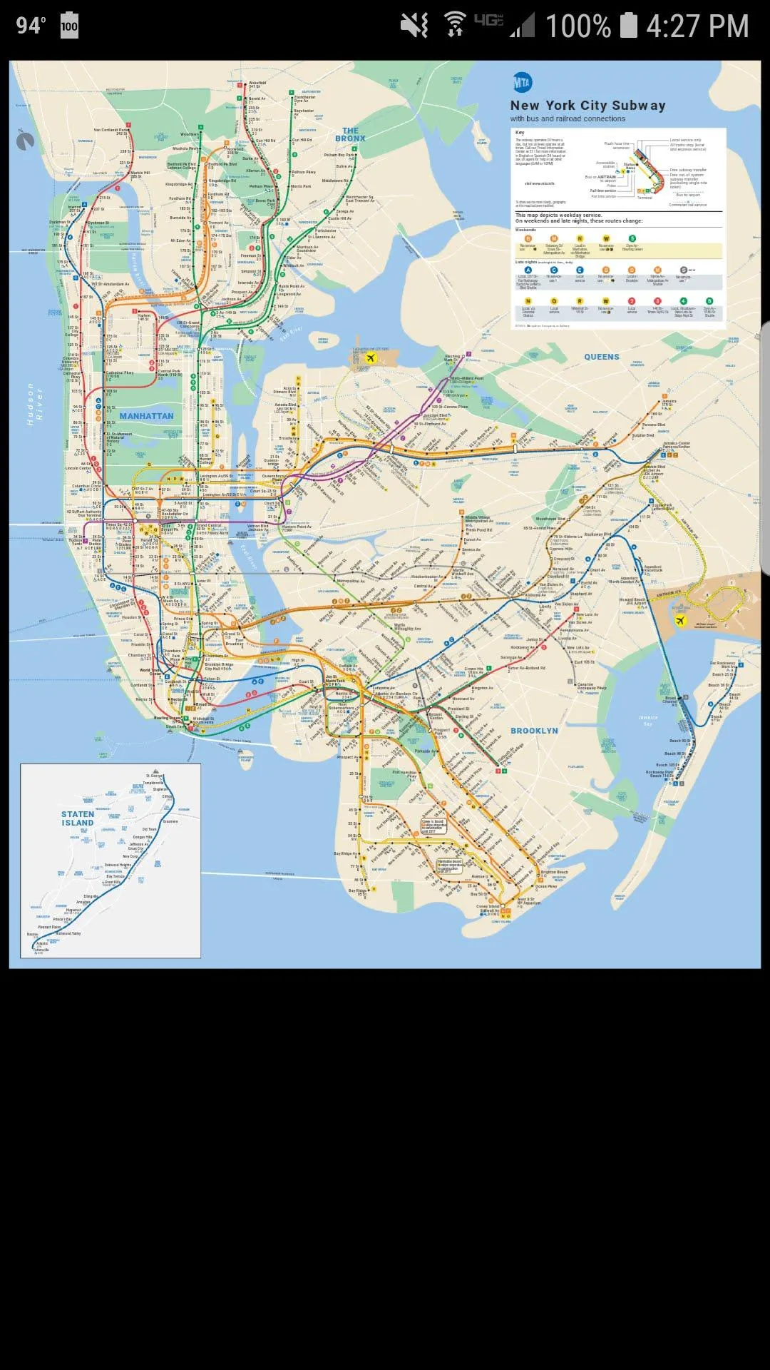 NYC Subway Map | Indus Appstore | Screenshot