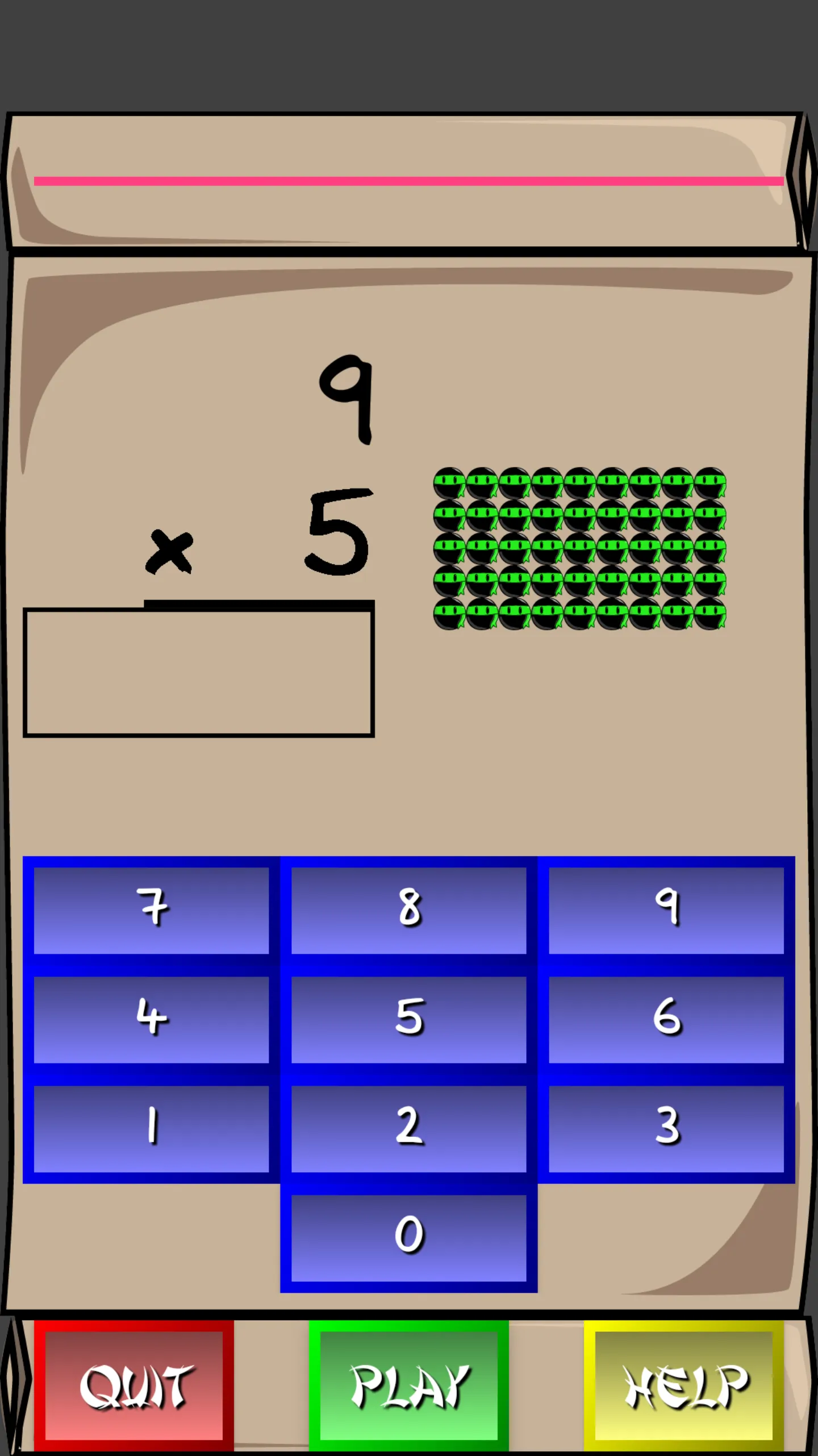 Multiplication Ninja | Indus Appstore | Screenshot